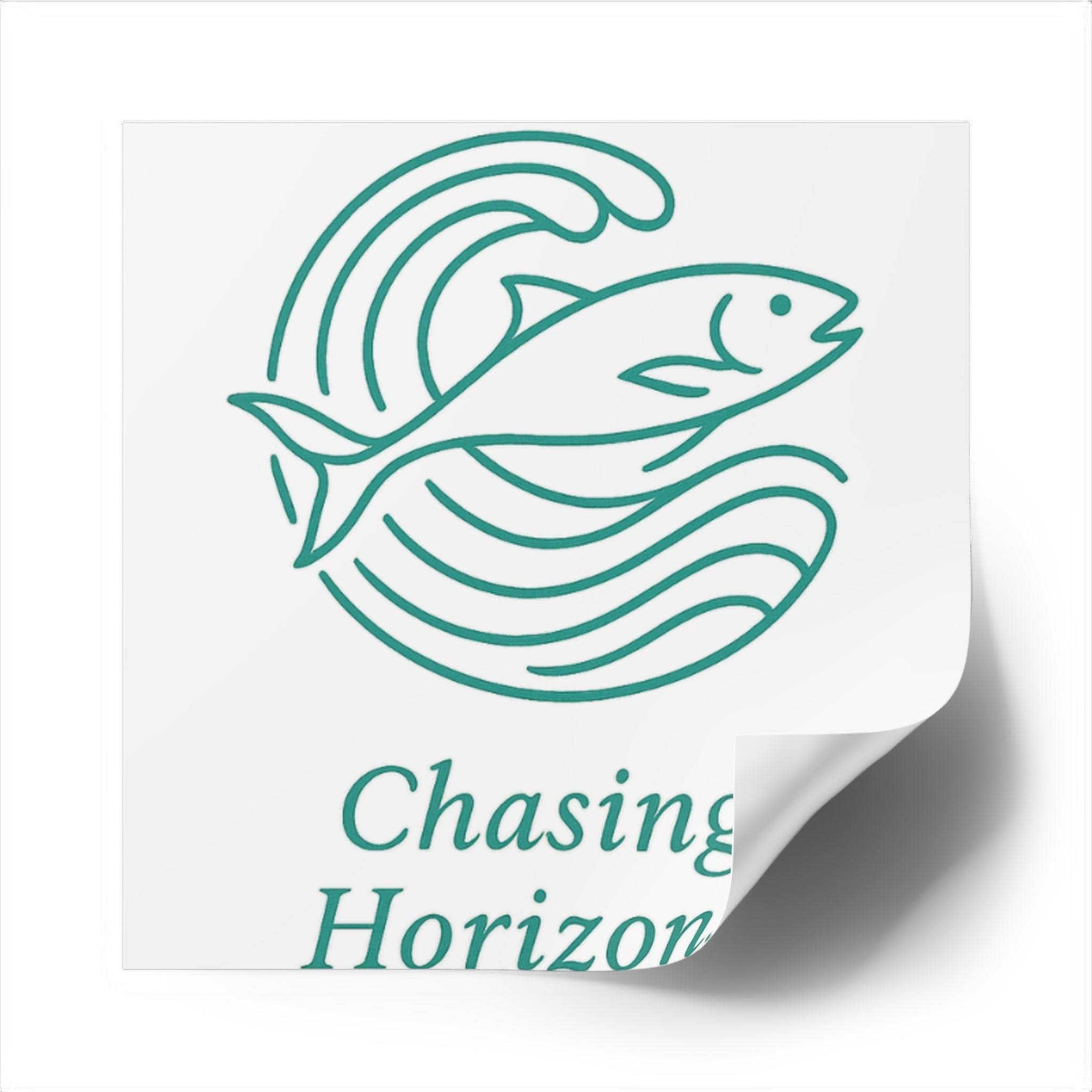 Chasing Horizons Fishing Stickers