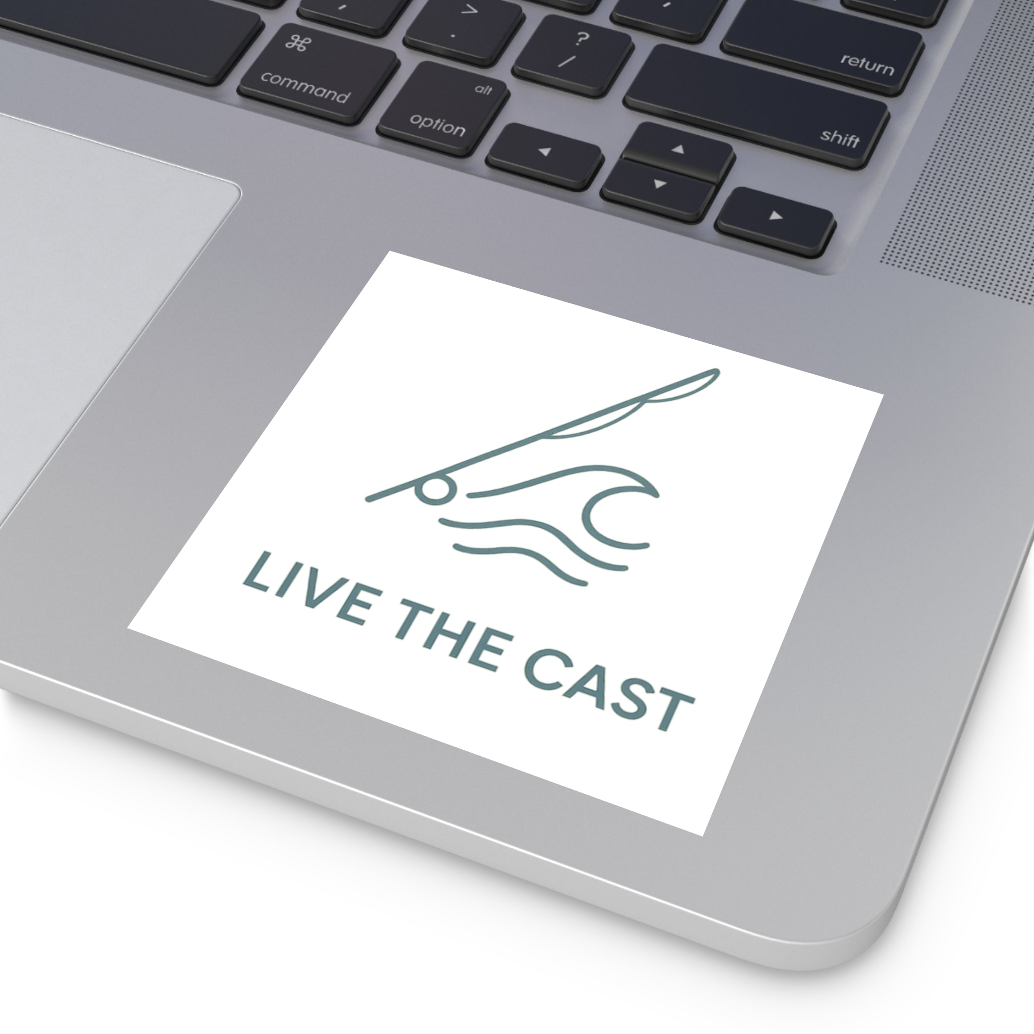 Live the Cast Fishing Stickers