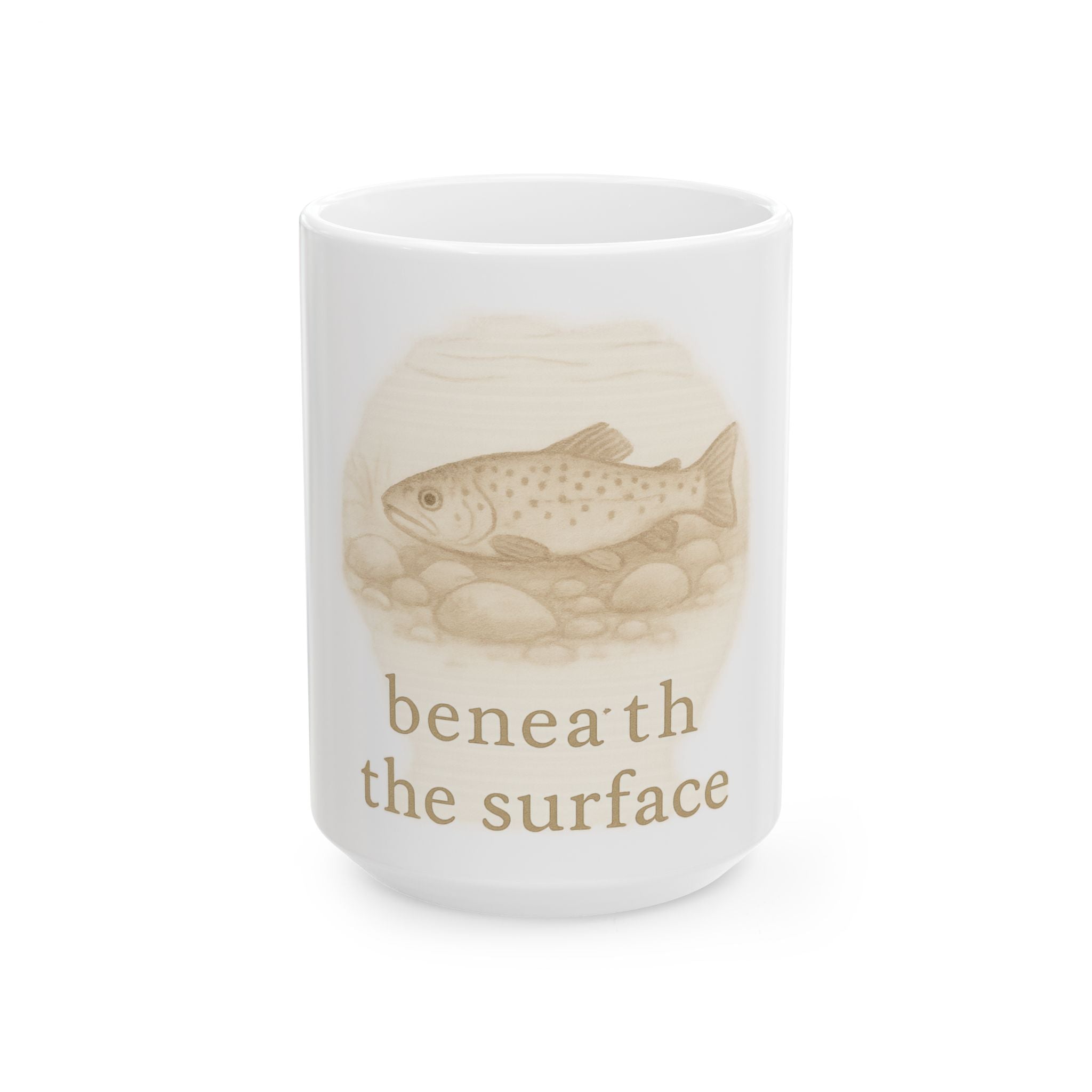 Nature-Inspired Ceramic Mug