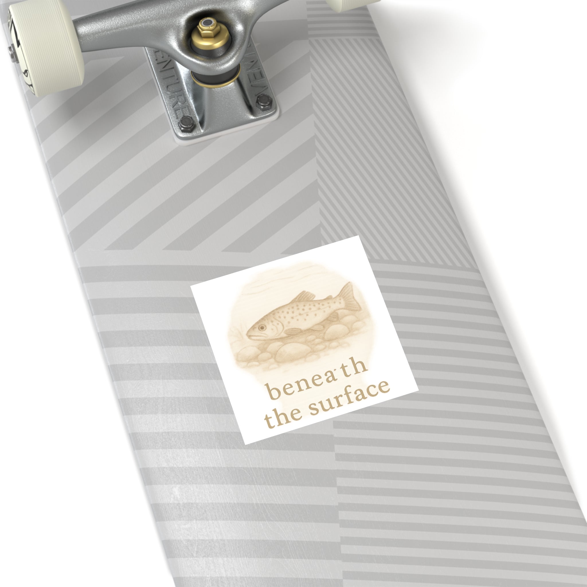 Beneath the Surface Fish Stickers