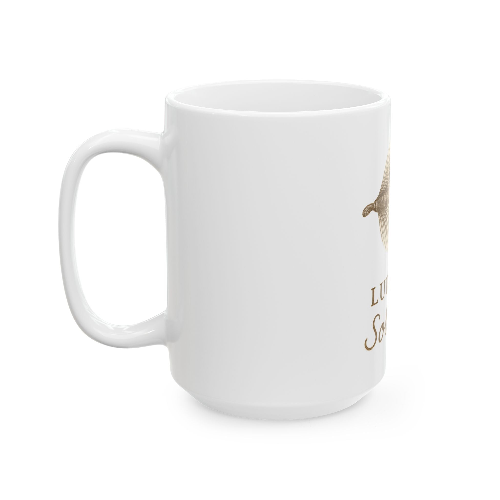 Lured by Solitude Fishing Mug