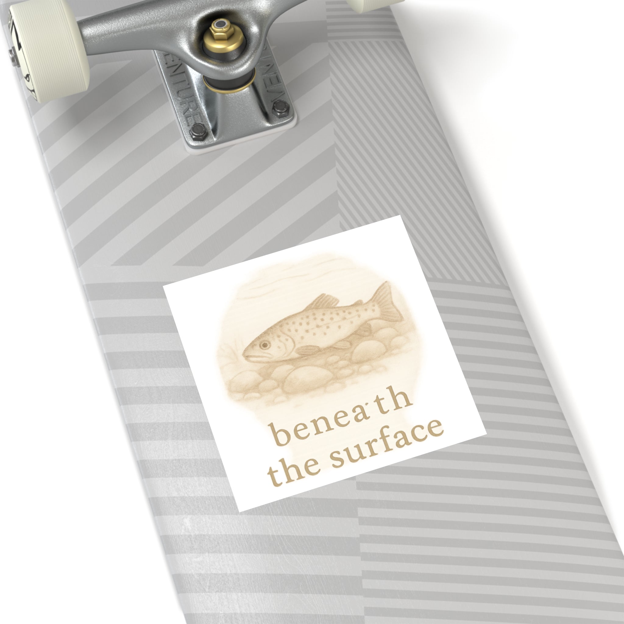 Beneath the Surface Fish Stickers