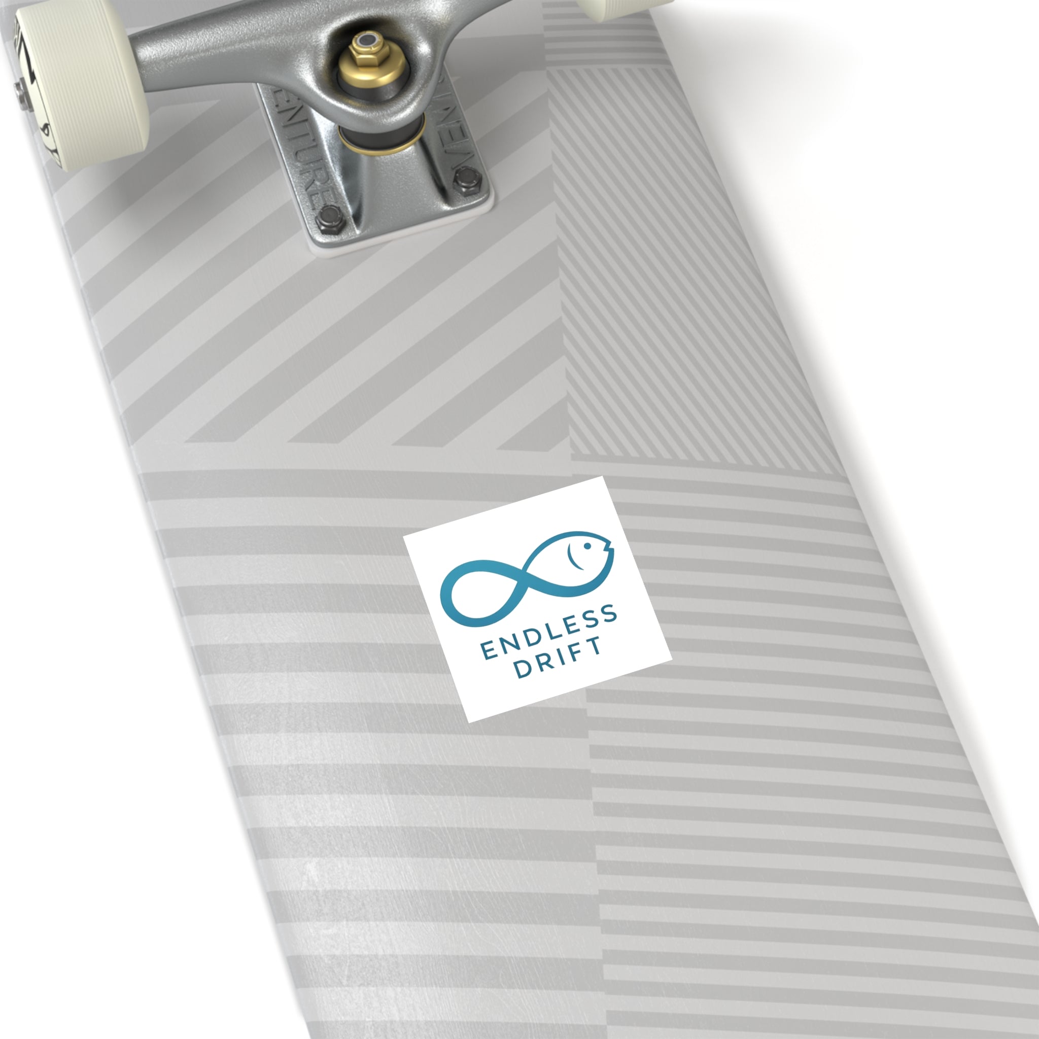 Endless Drift Square Stickers
