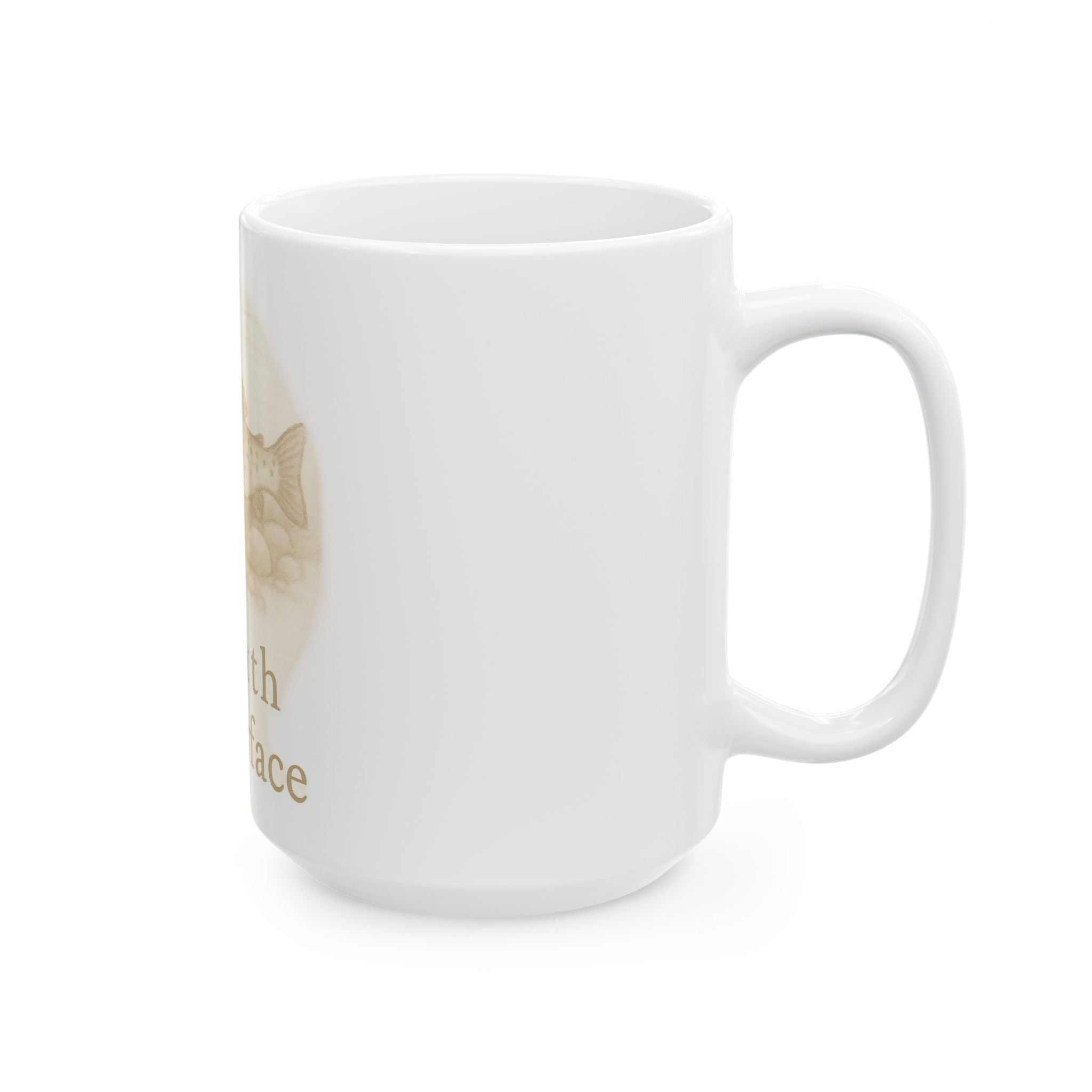 Nature-Inspired Ceramic Mug