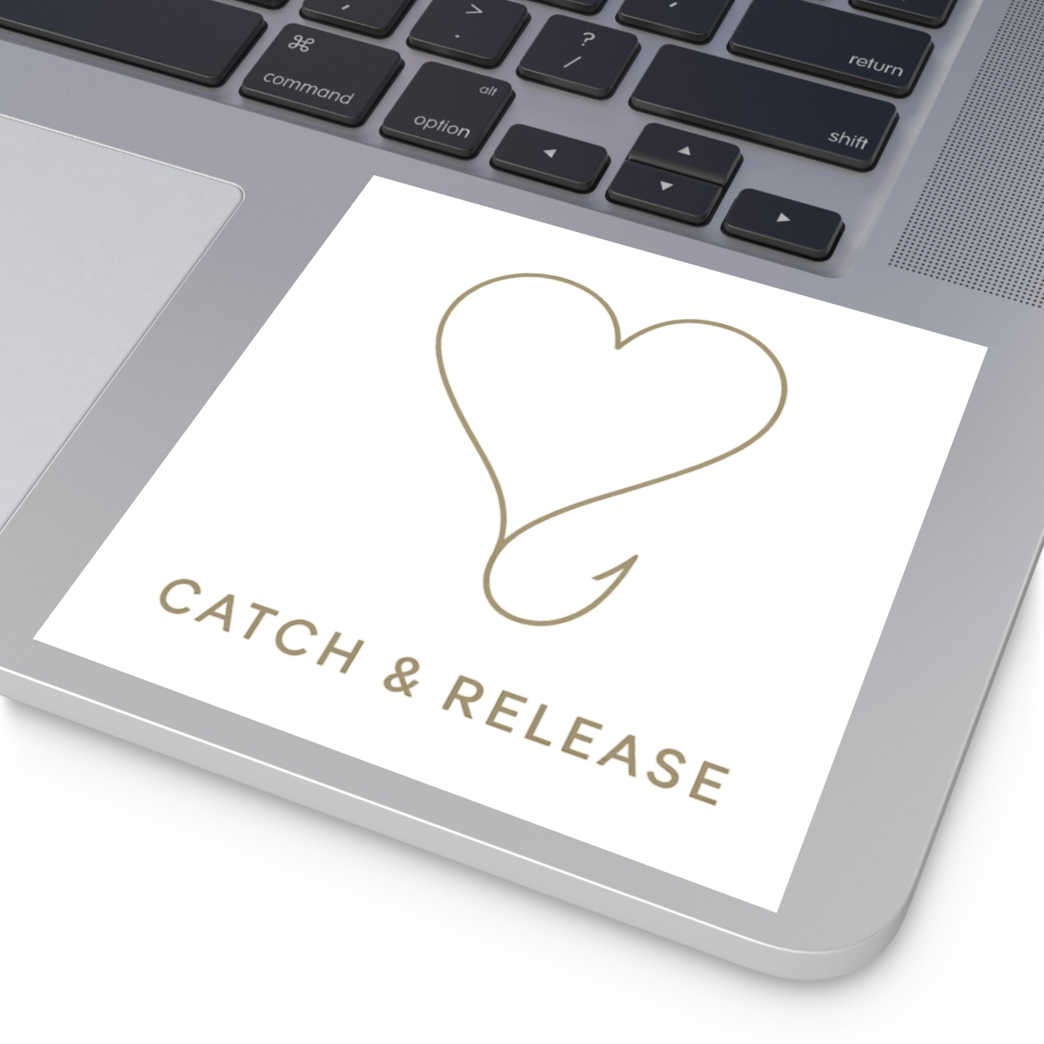 Catch & Release Heart Stickers