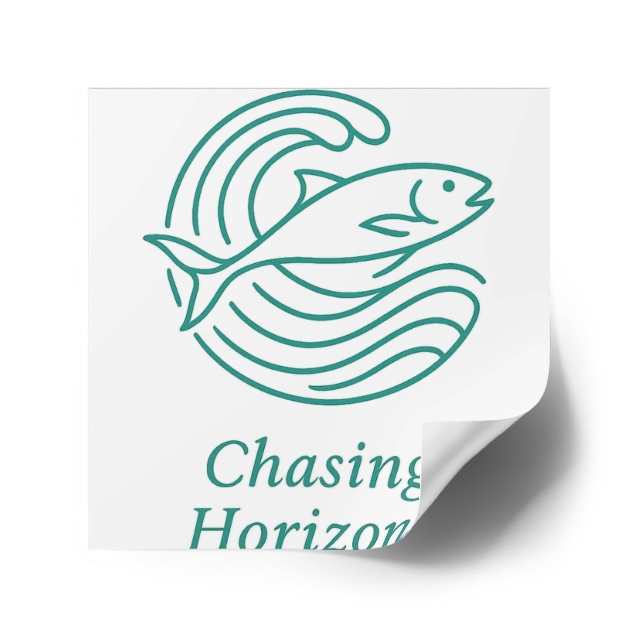 Chasing Horizons Fishing Stickers