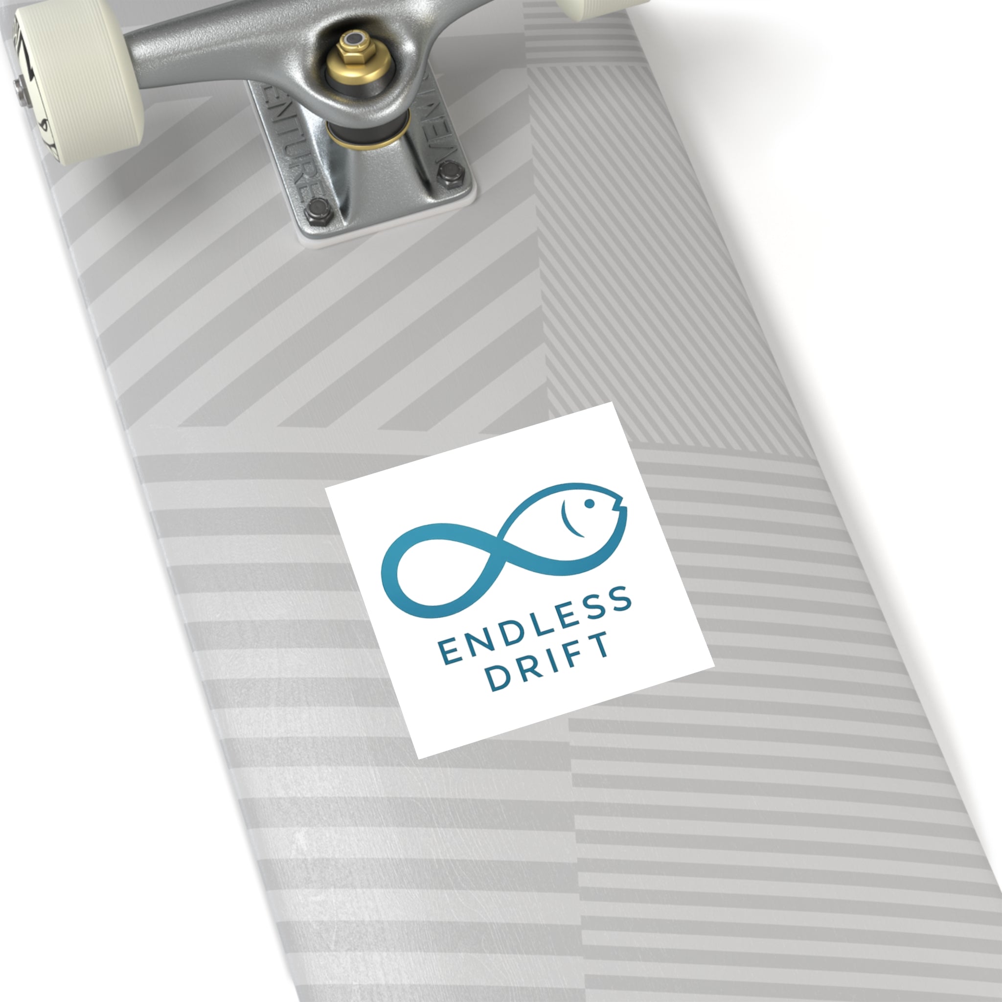 Endless Drift Square Stickers
