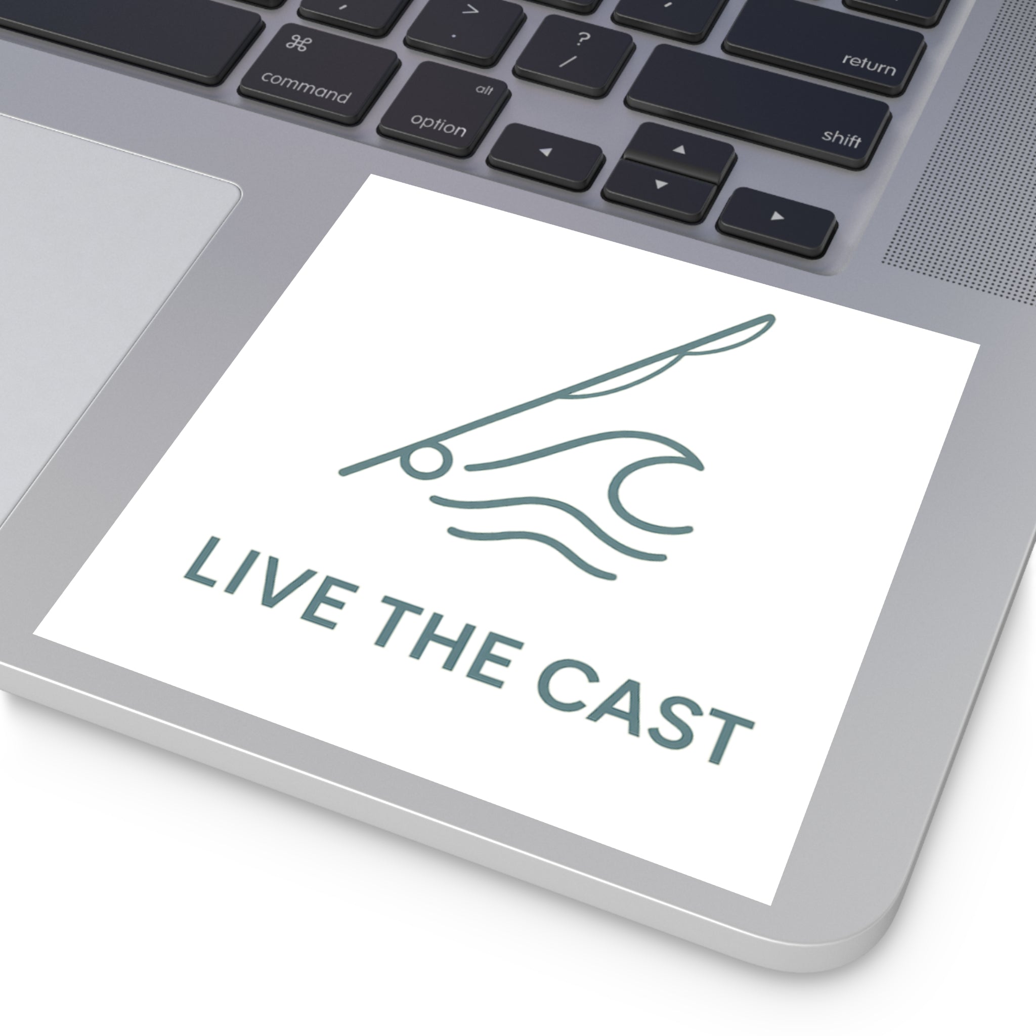 Live the Cast Fishing Stickers