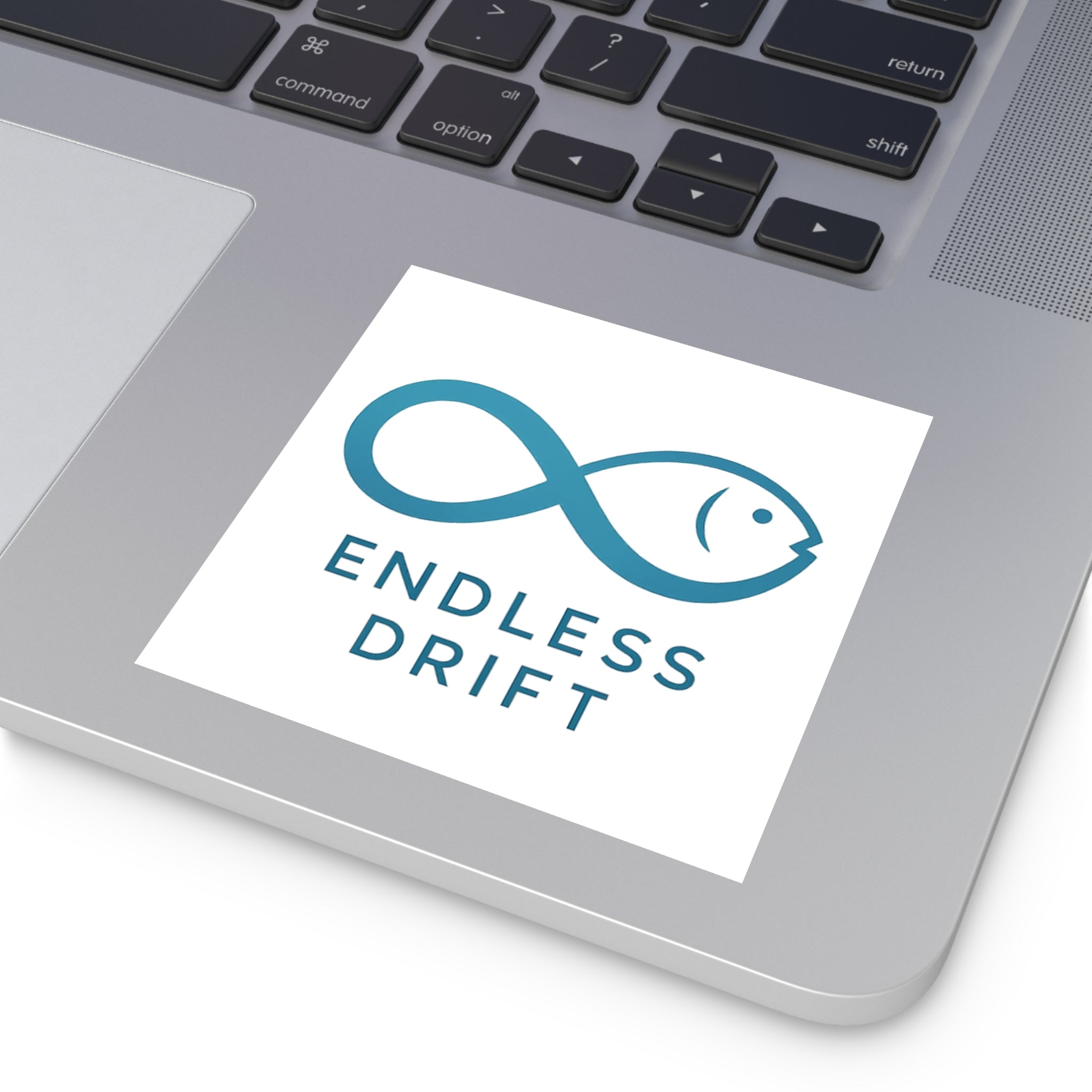Endless Drift Square Stickers
