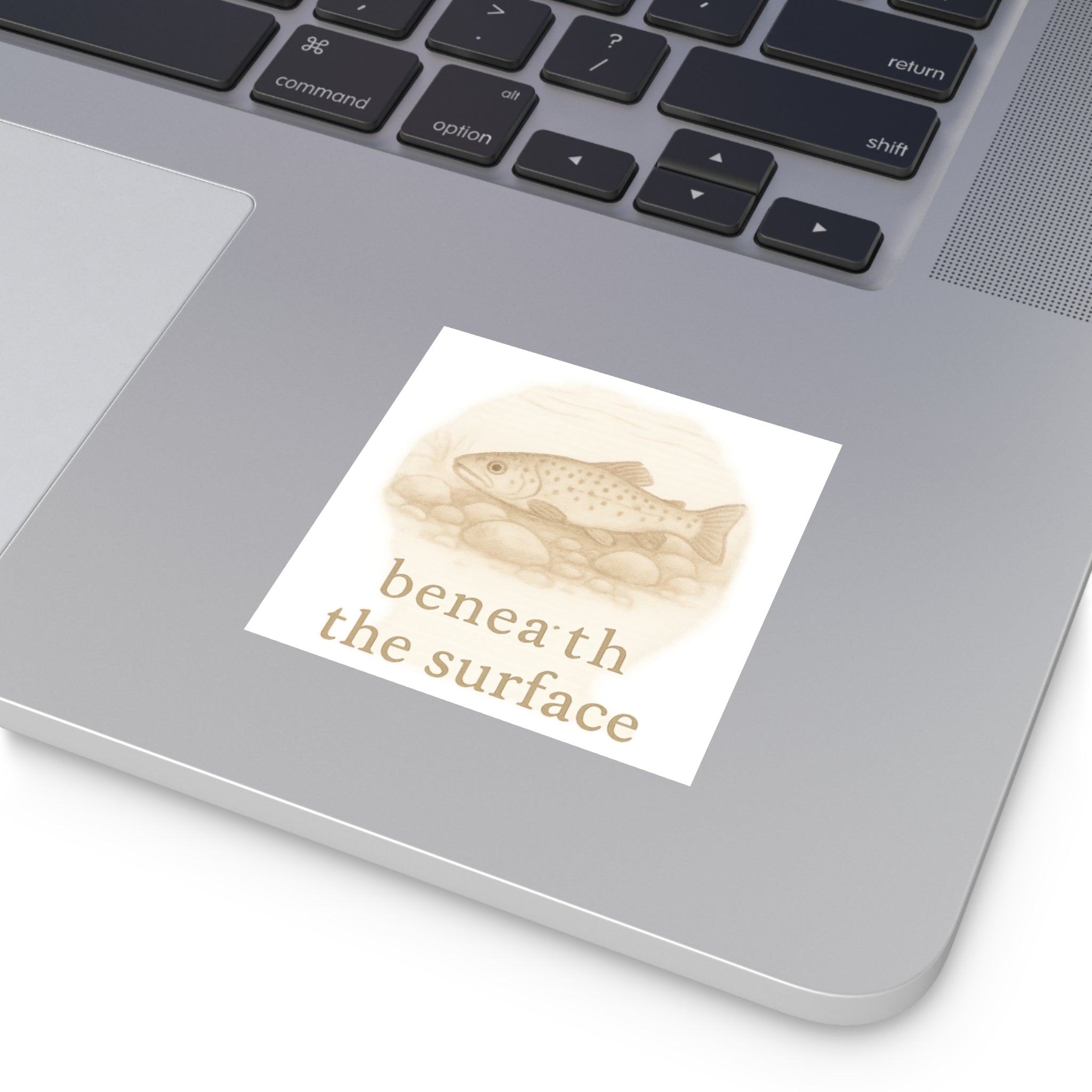 Beneath the Surface Fish Stickers