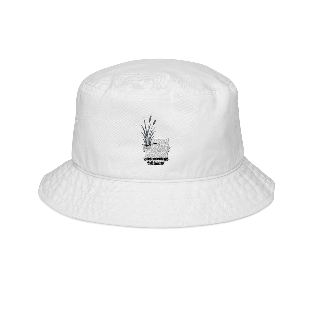Stylish Embroidered Bucket Hat