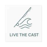 Live the Cast Fishing Stickers