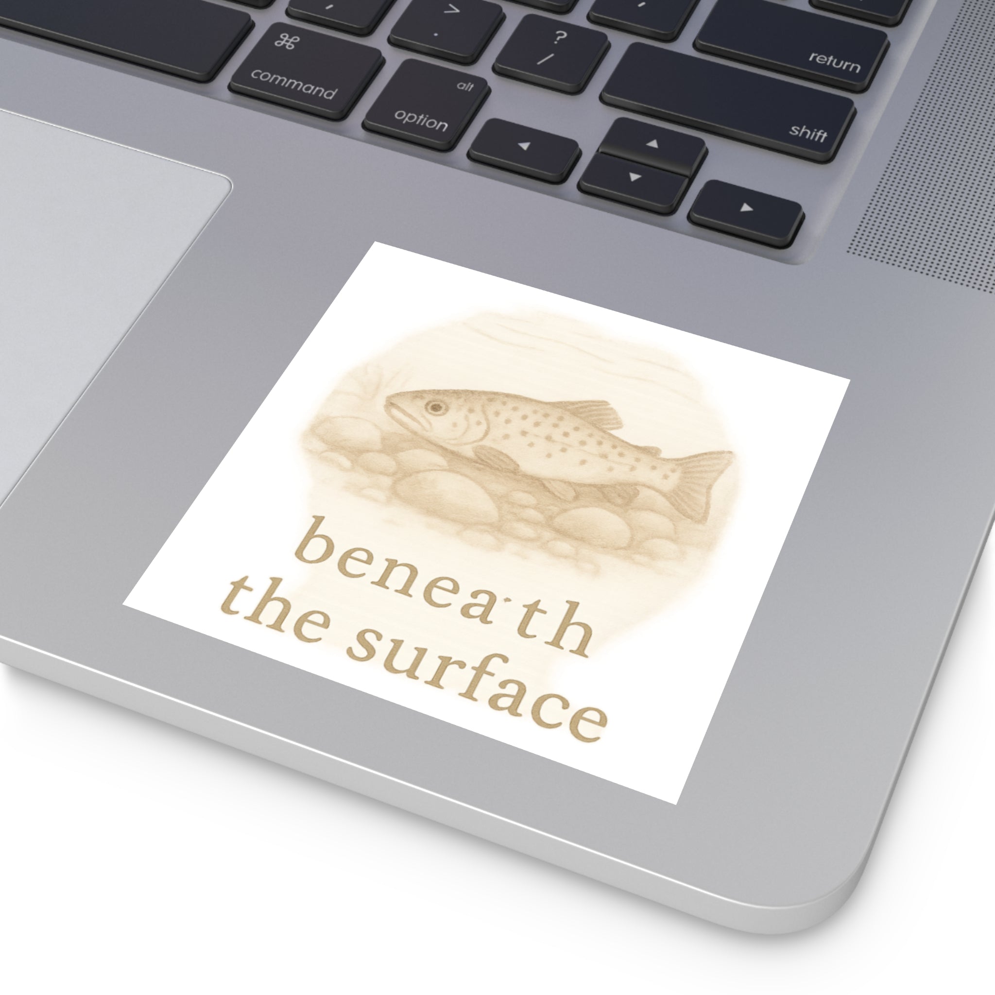 Beneath the Surface Fish Stickers