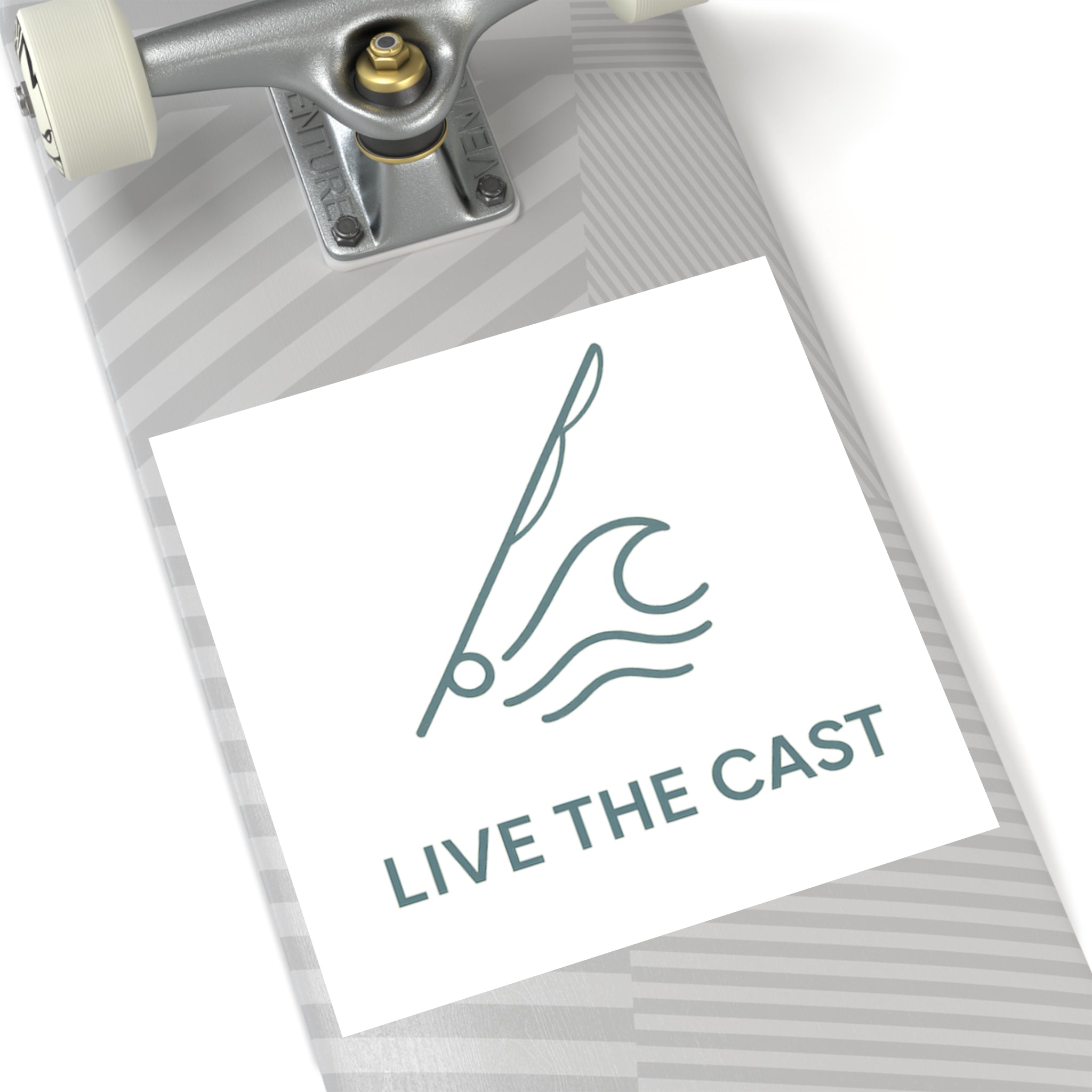 Live the Cast Fishing Stickers