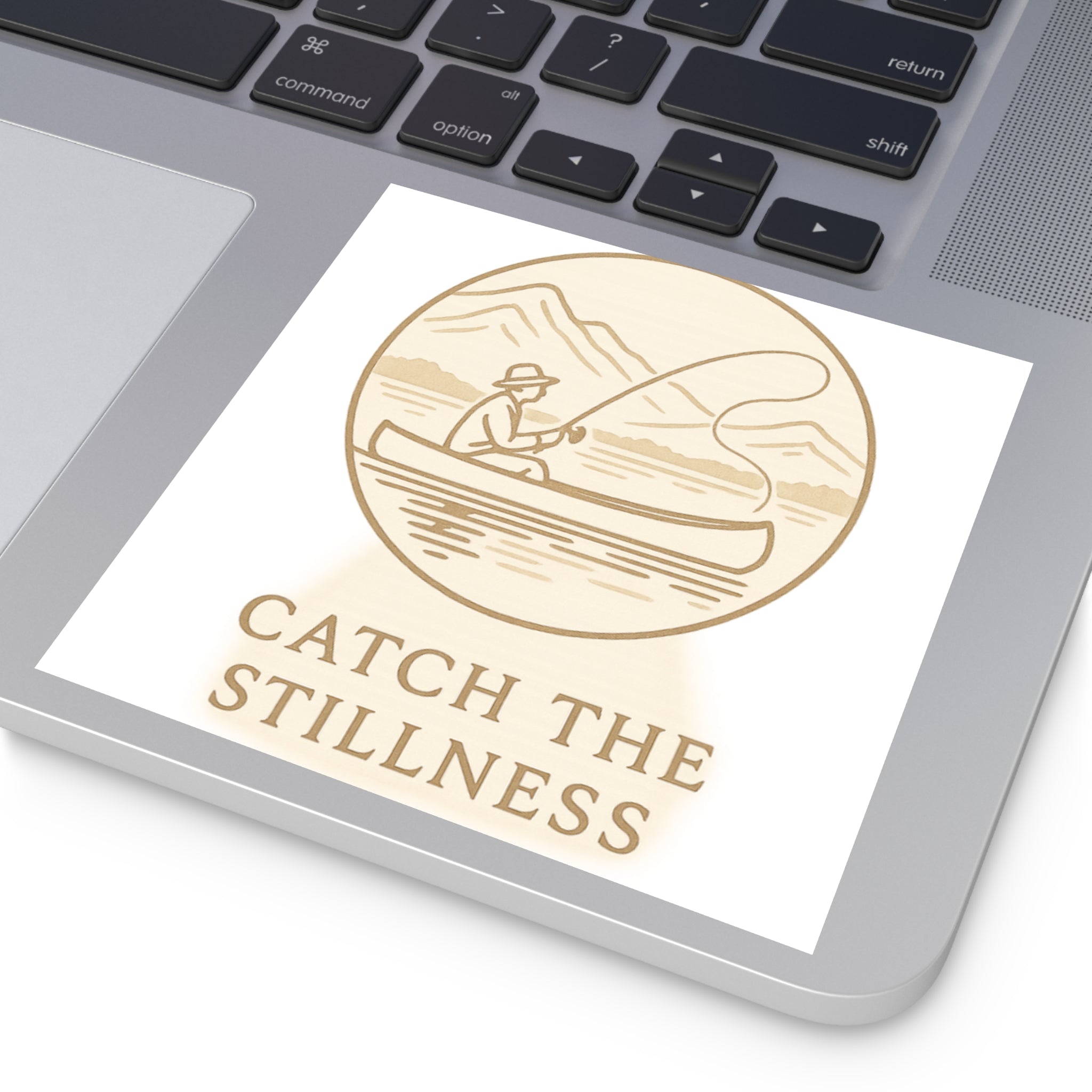 Nature-Inspired Square Stickers