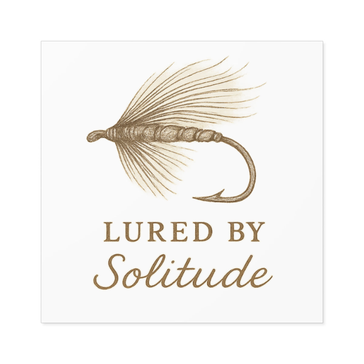 Lured by Solitude Stickers