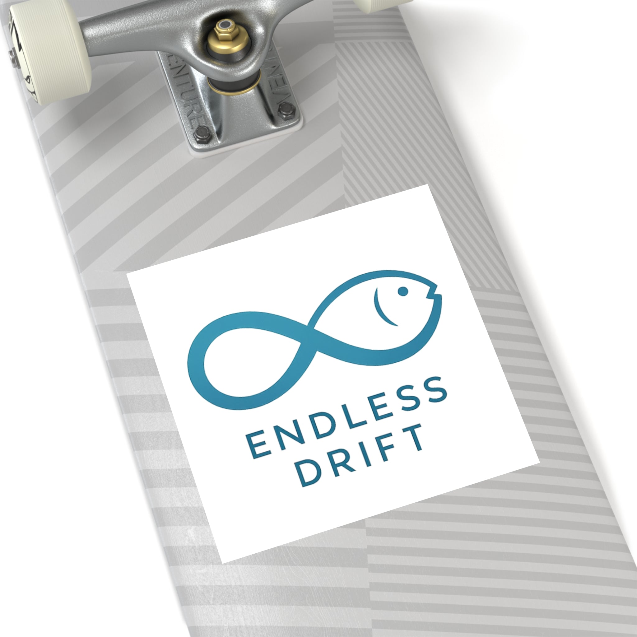 Endless Drift Square Stickers