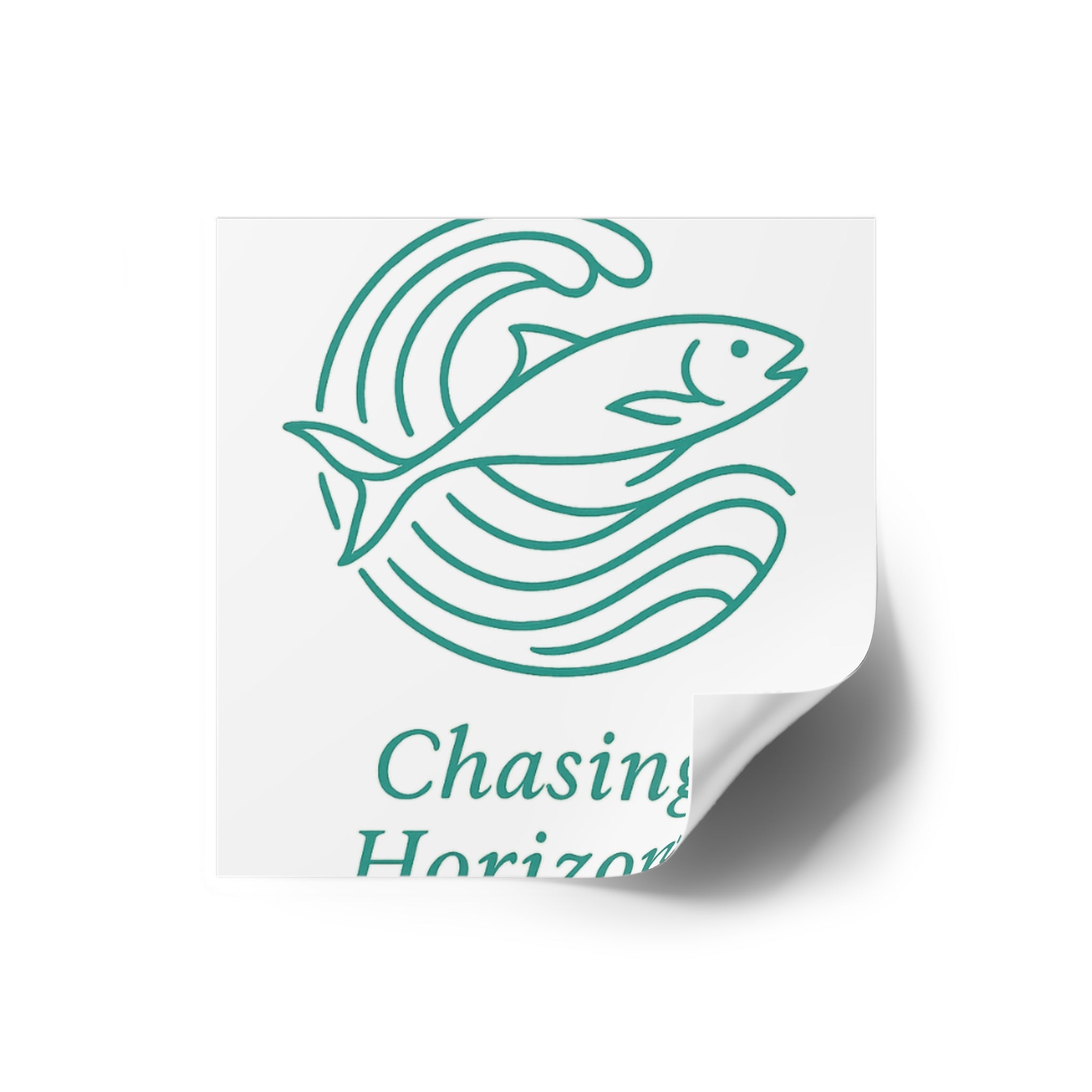 Chasing Horizons Fishing Stickers