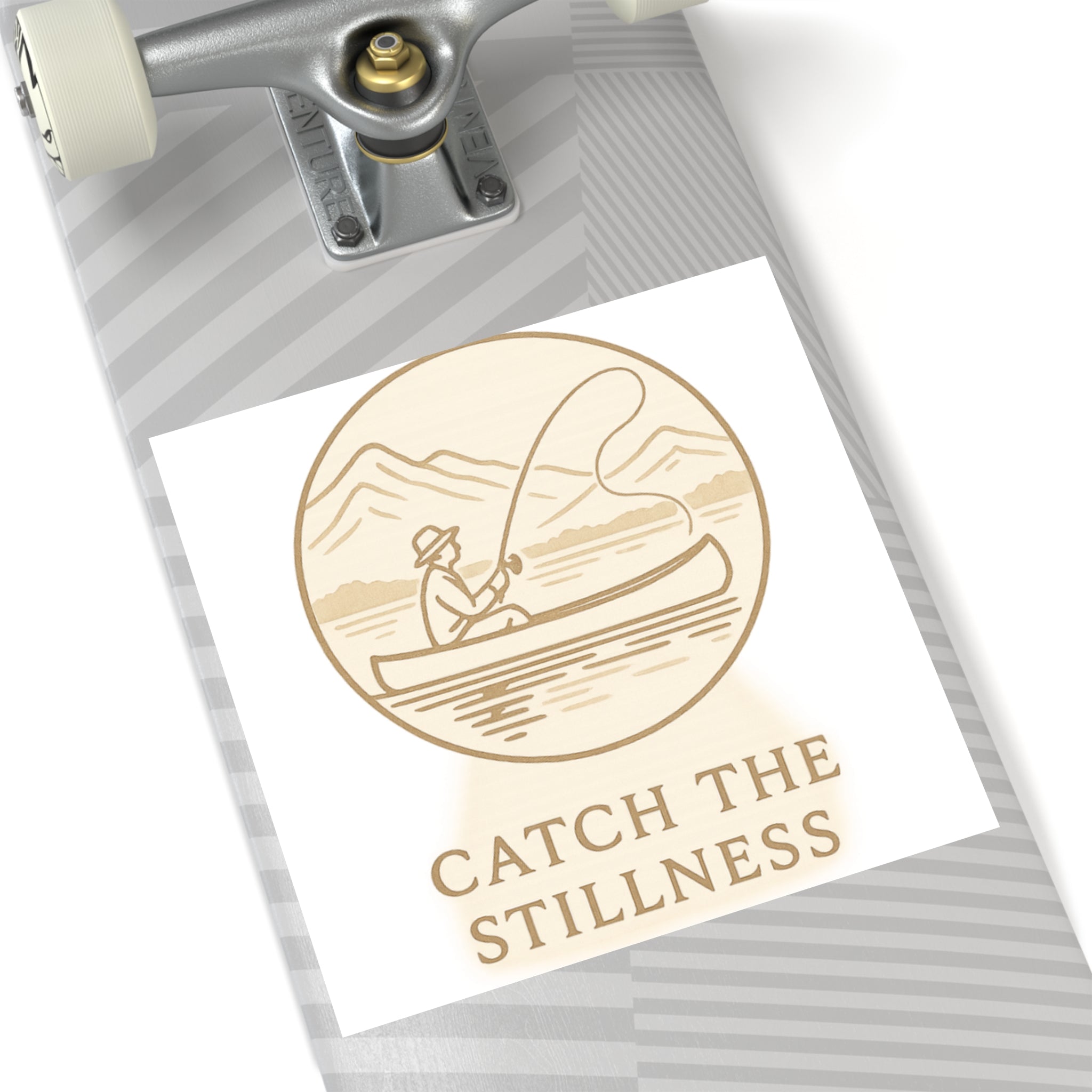 Nature-Inspired Square Stickers