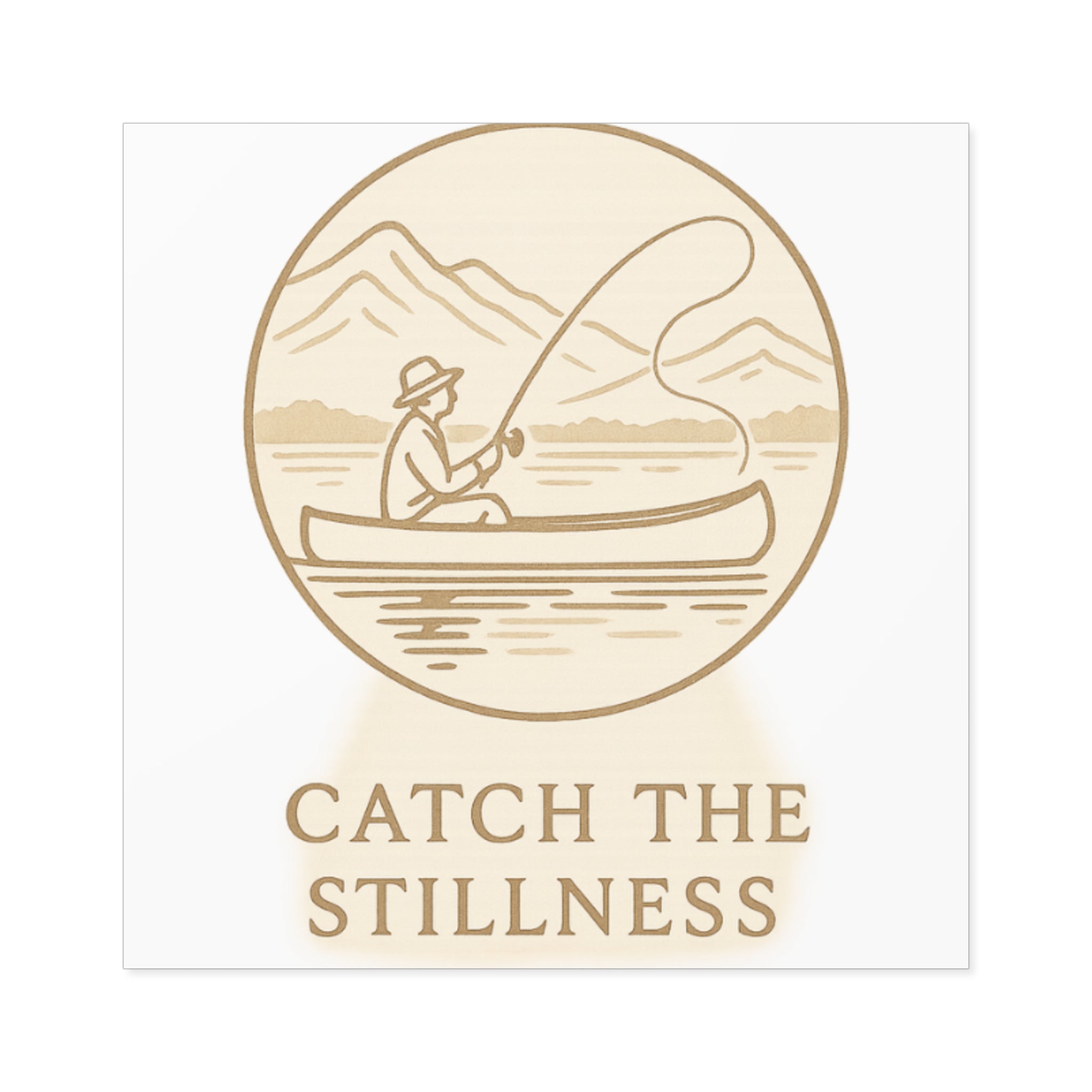 Nature-Inspired Square Stickers