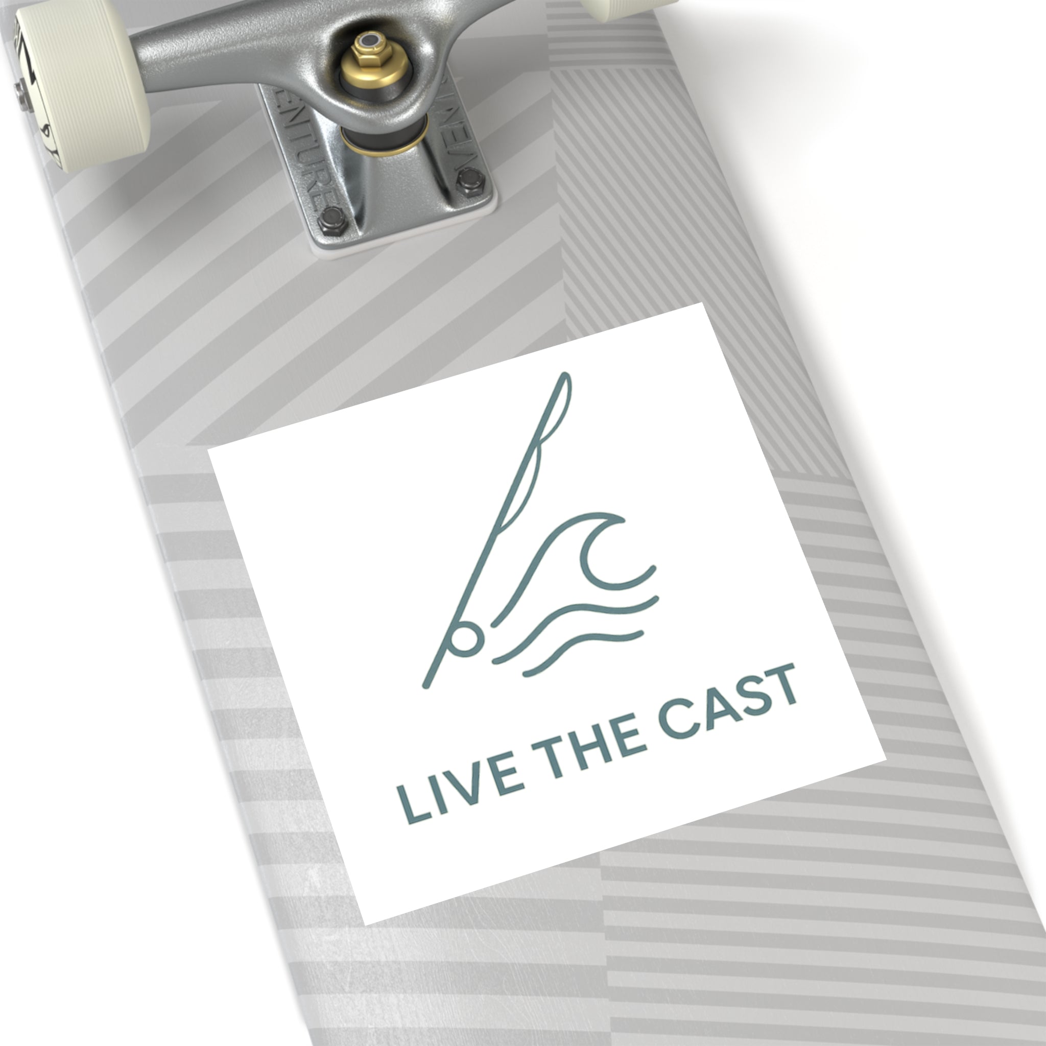 Live the Cast Fishing Stickers