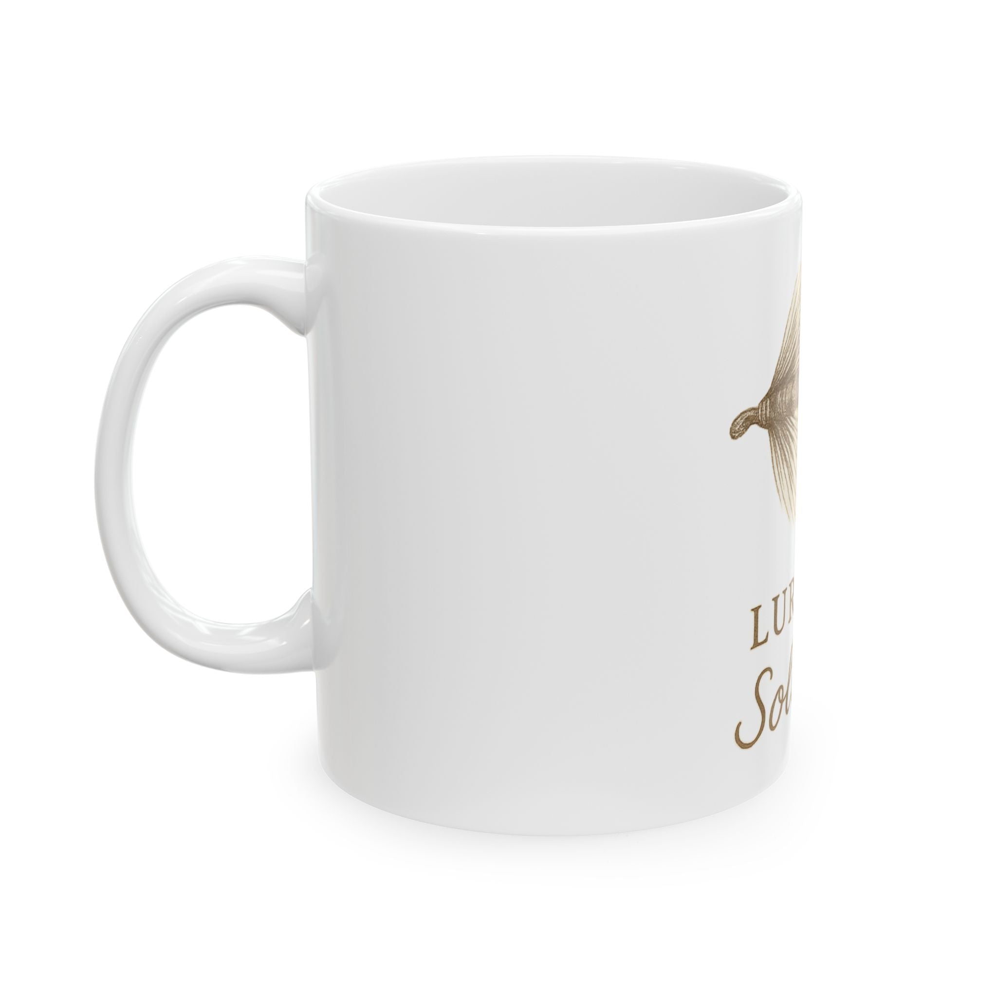 Lured by Solitude Fishing Mug