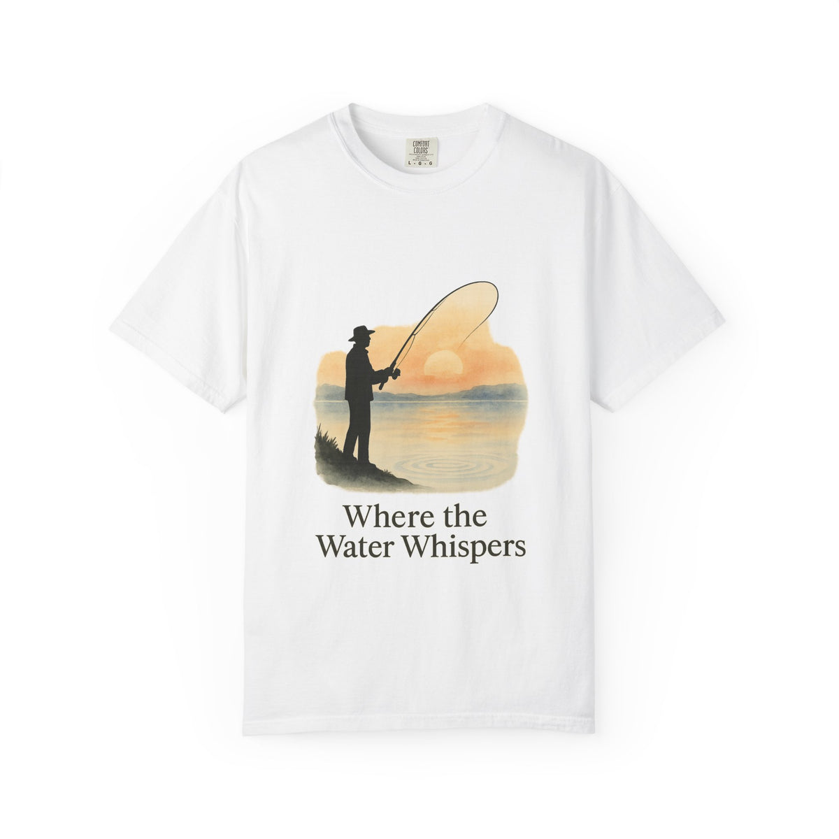 Where the Water Whispers Unisex Fishing T-Shirt