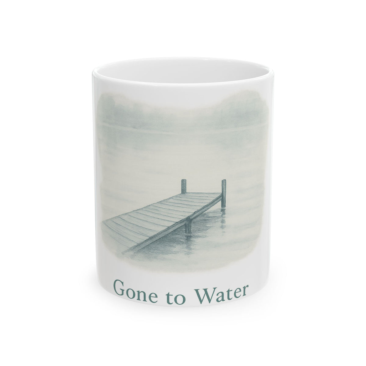 Gone to Water Ceramic Mug