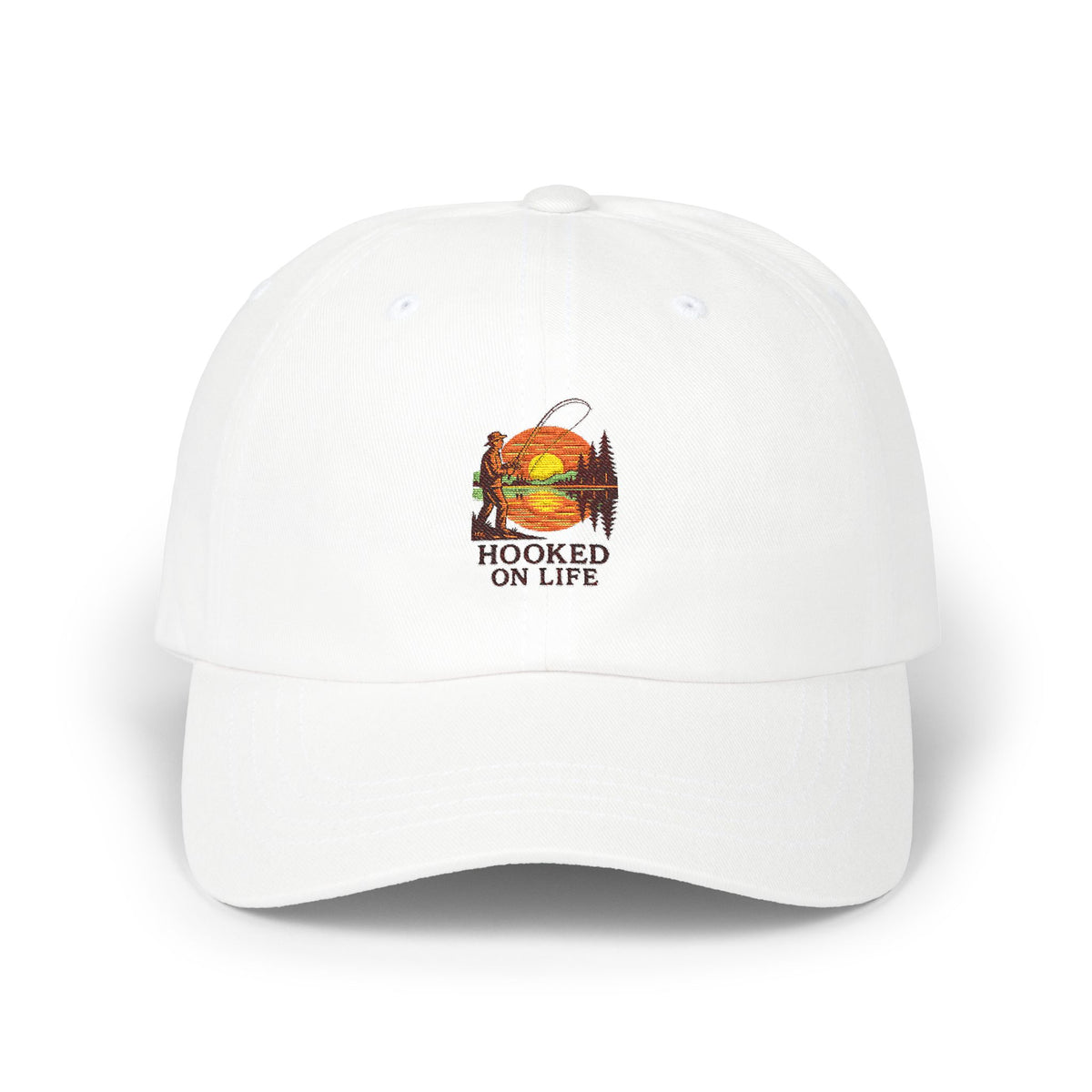 Hooked on Life Classic Dad Cap