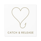 Catch & Release Heart Stickers