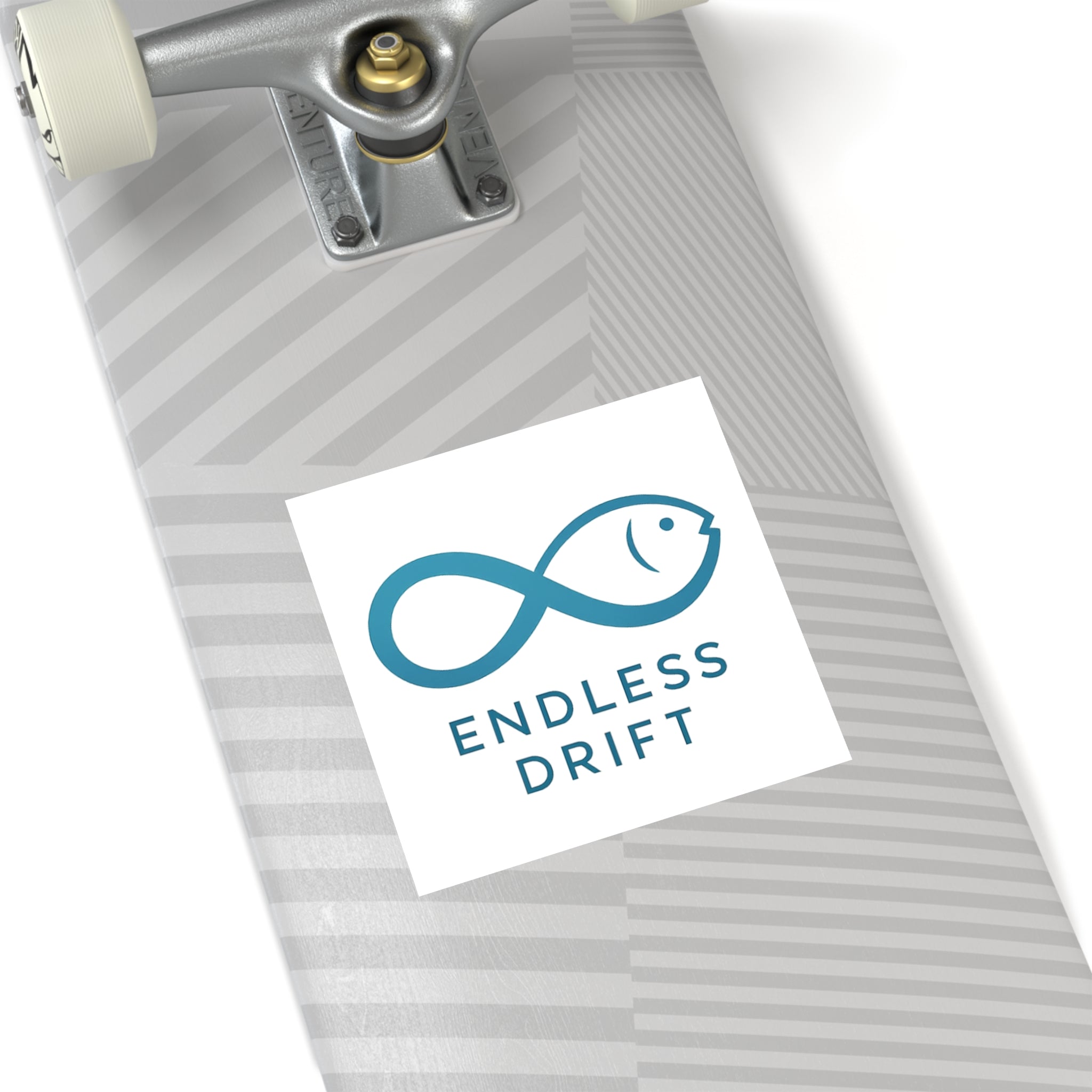 Endless Drift Square Stickers