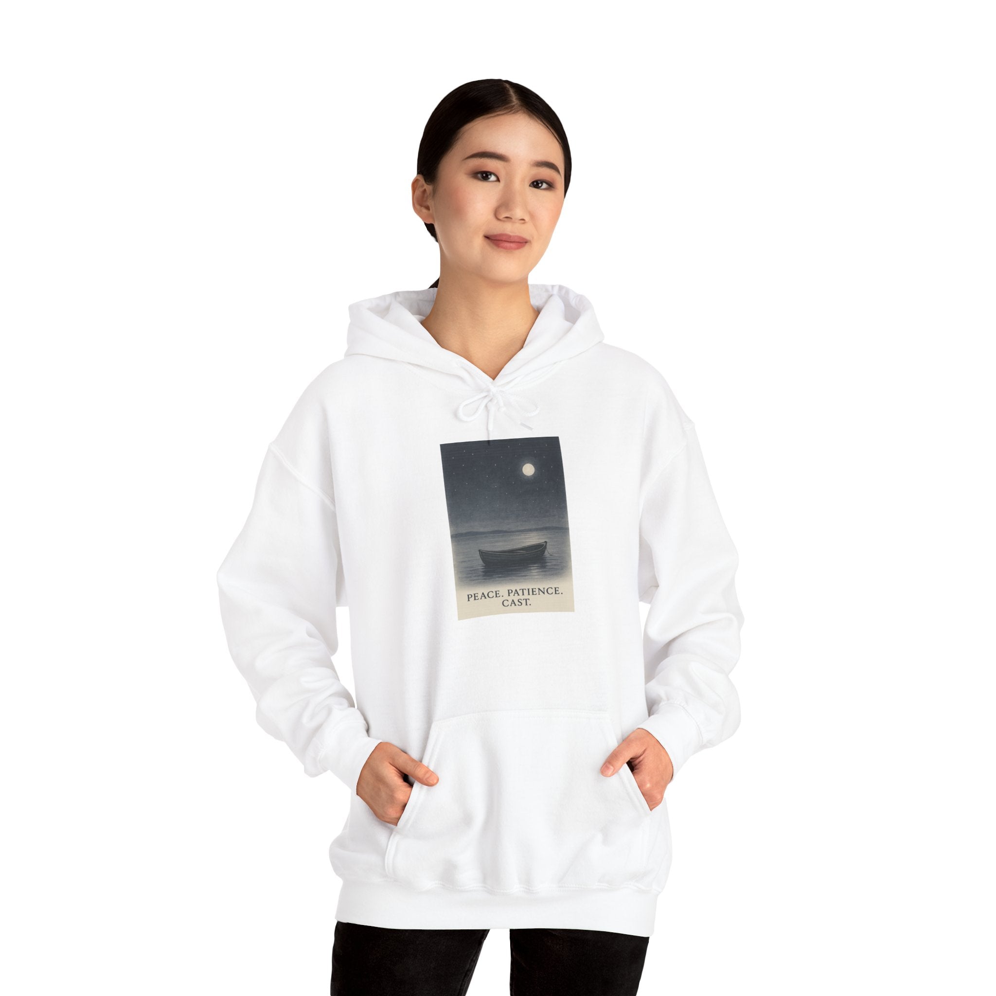 Peaceful Night Unisex Heavy Blend Hoodie