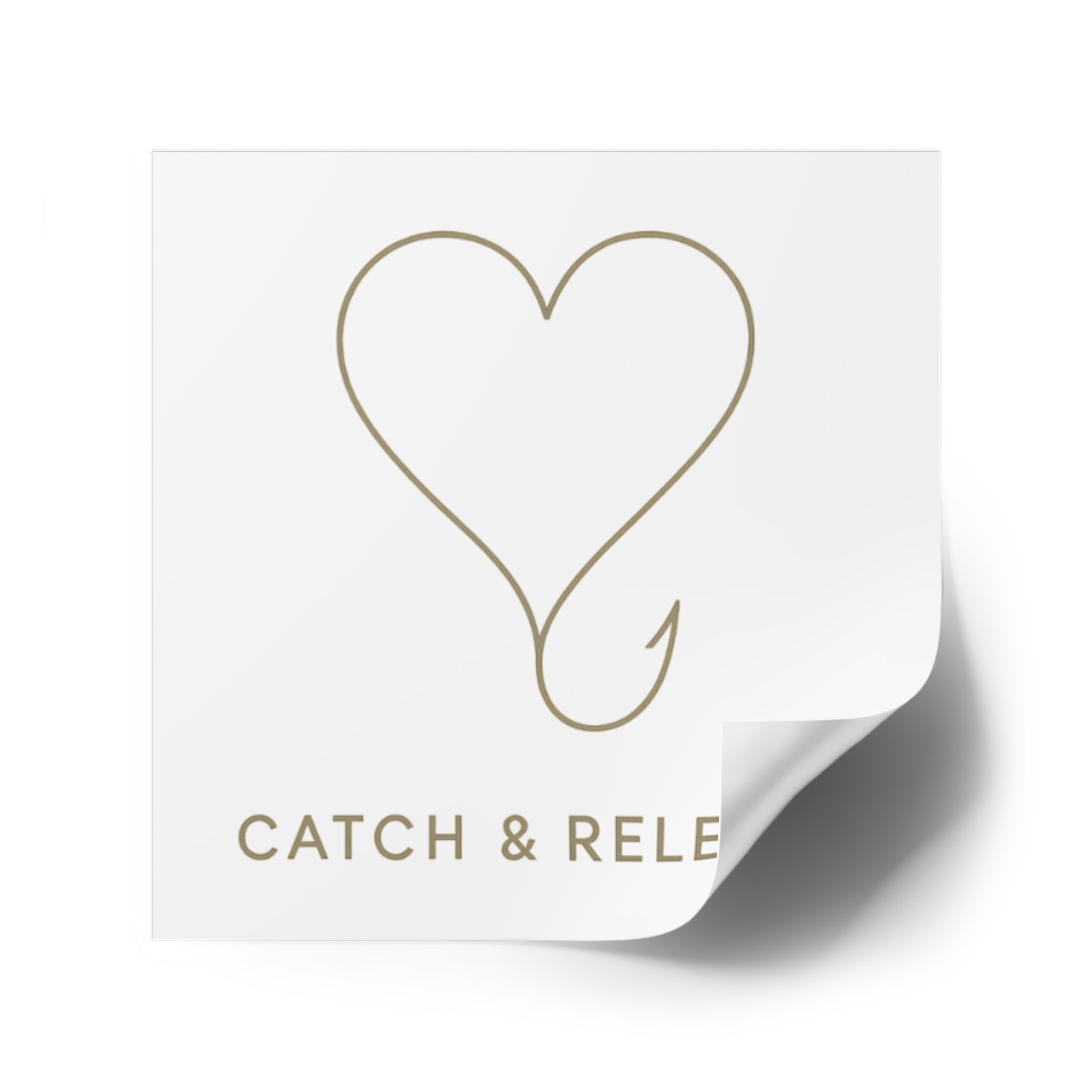Catch & Release Heart Stickers