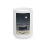 Peace Patience Cast Ceramic Mug