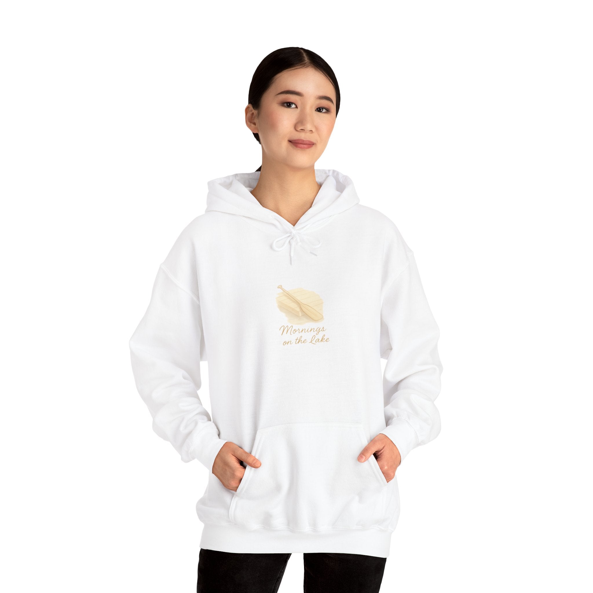 Mornings on the Lake Unisex Heavy Blend Hoodie