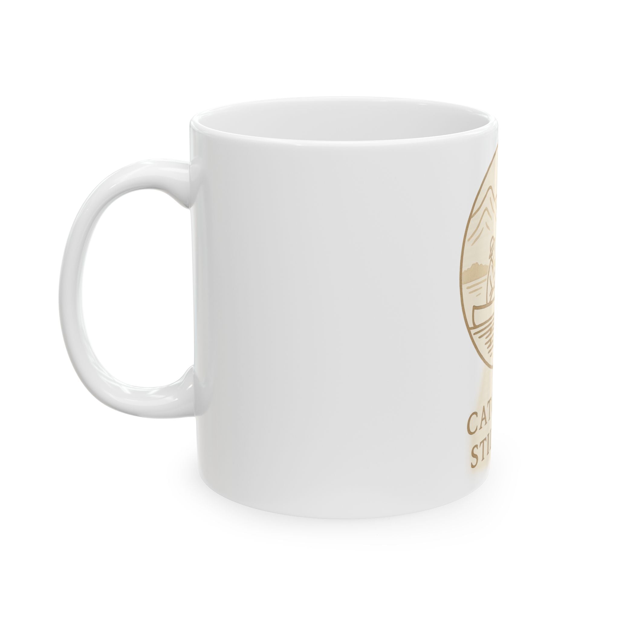 Fishing Themed Ceramic Mug
