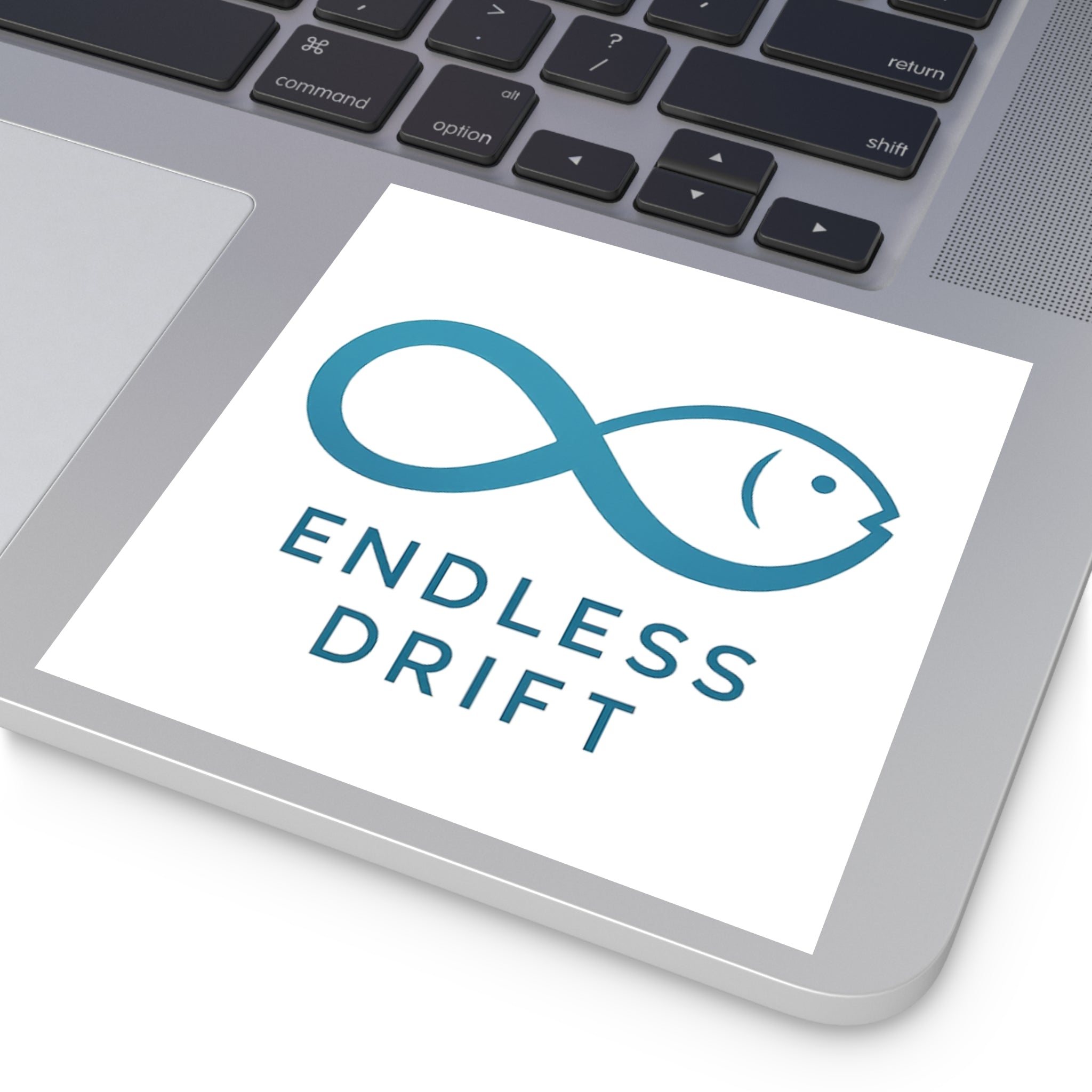 Endless Drift Square Stickers