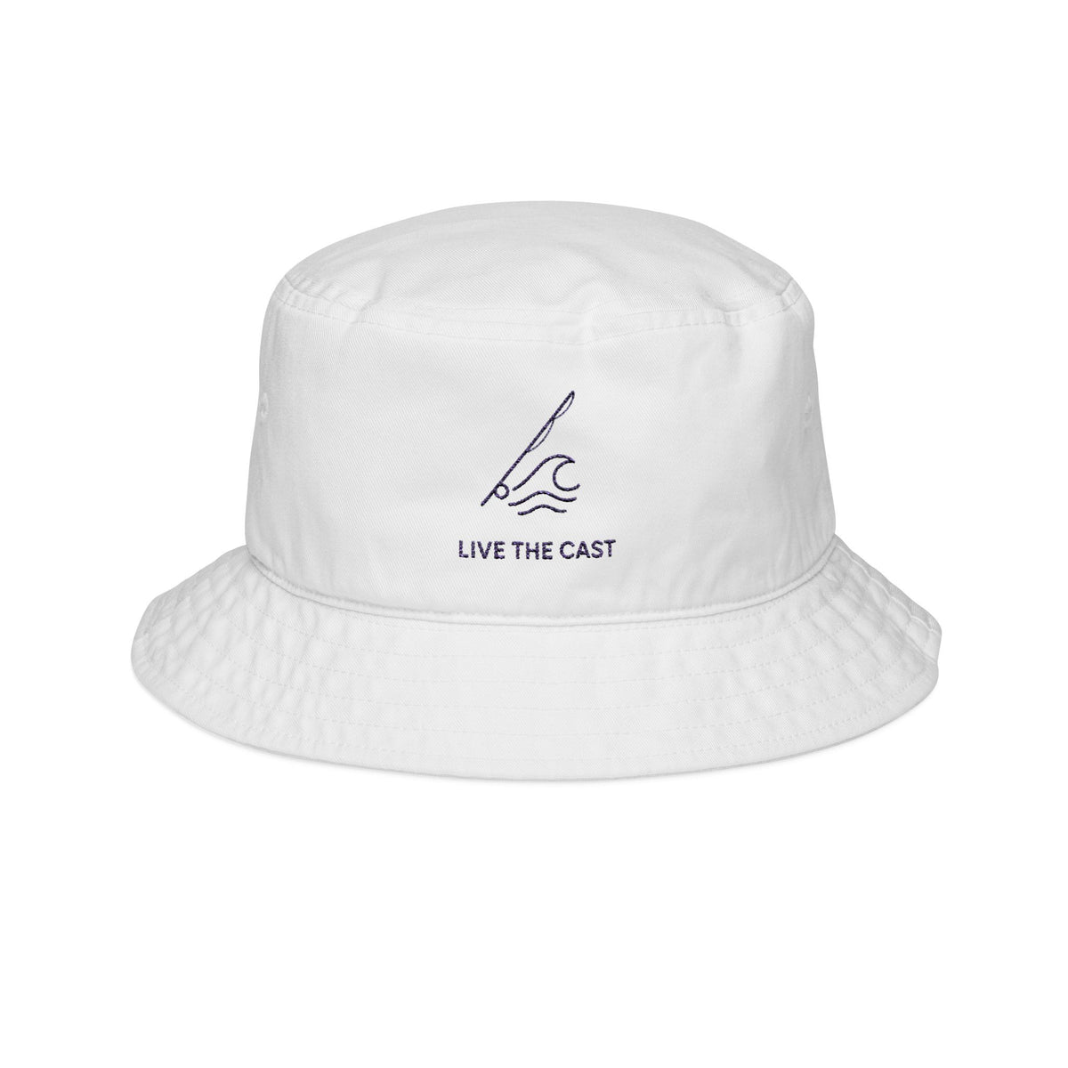 Embroidered Fishing Bucket Hat