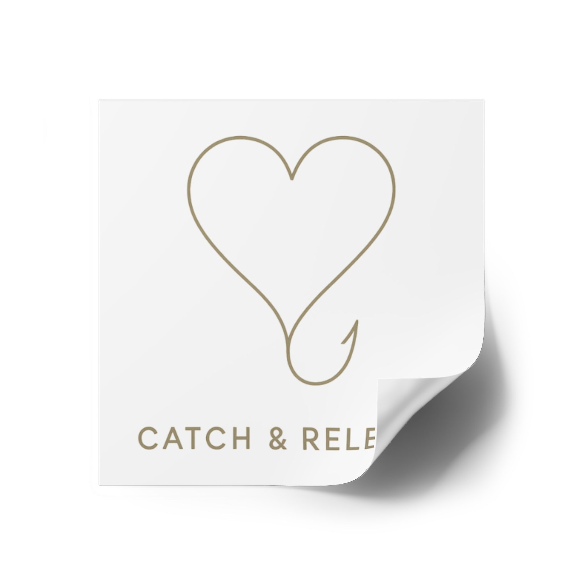 Catch & Release Heart Stickers