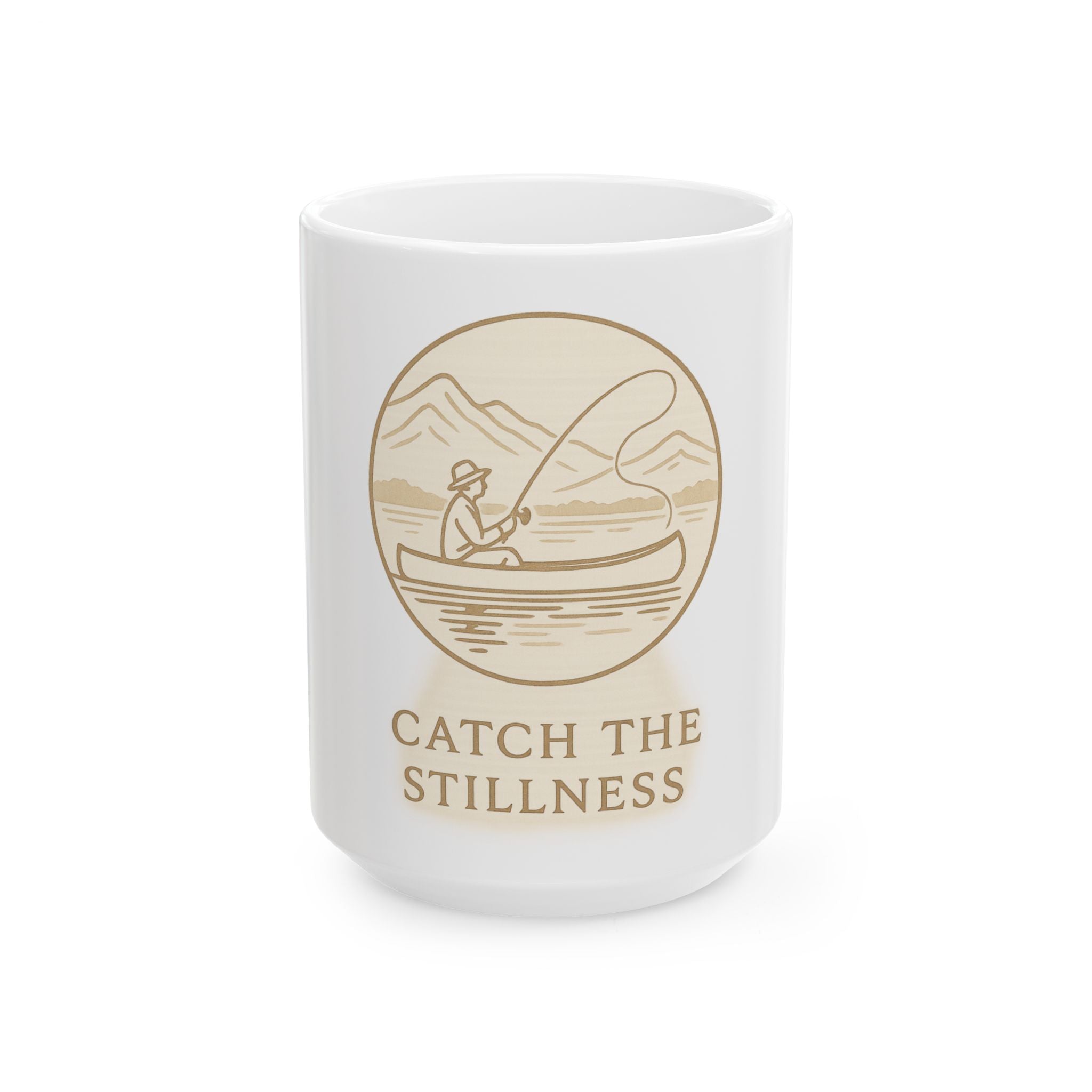Fishing Themed Ceramic Mug