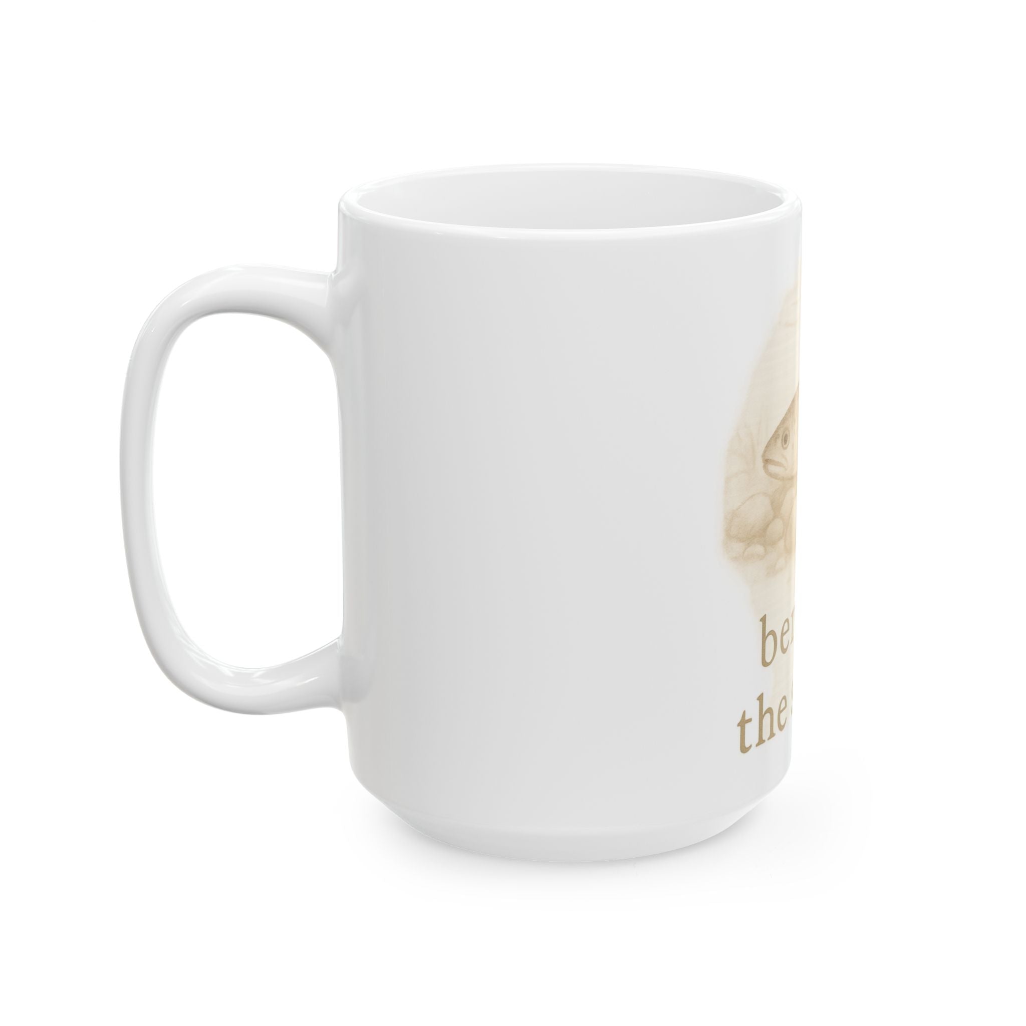 Nature-Inspired Ceramic Mug
