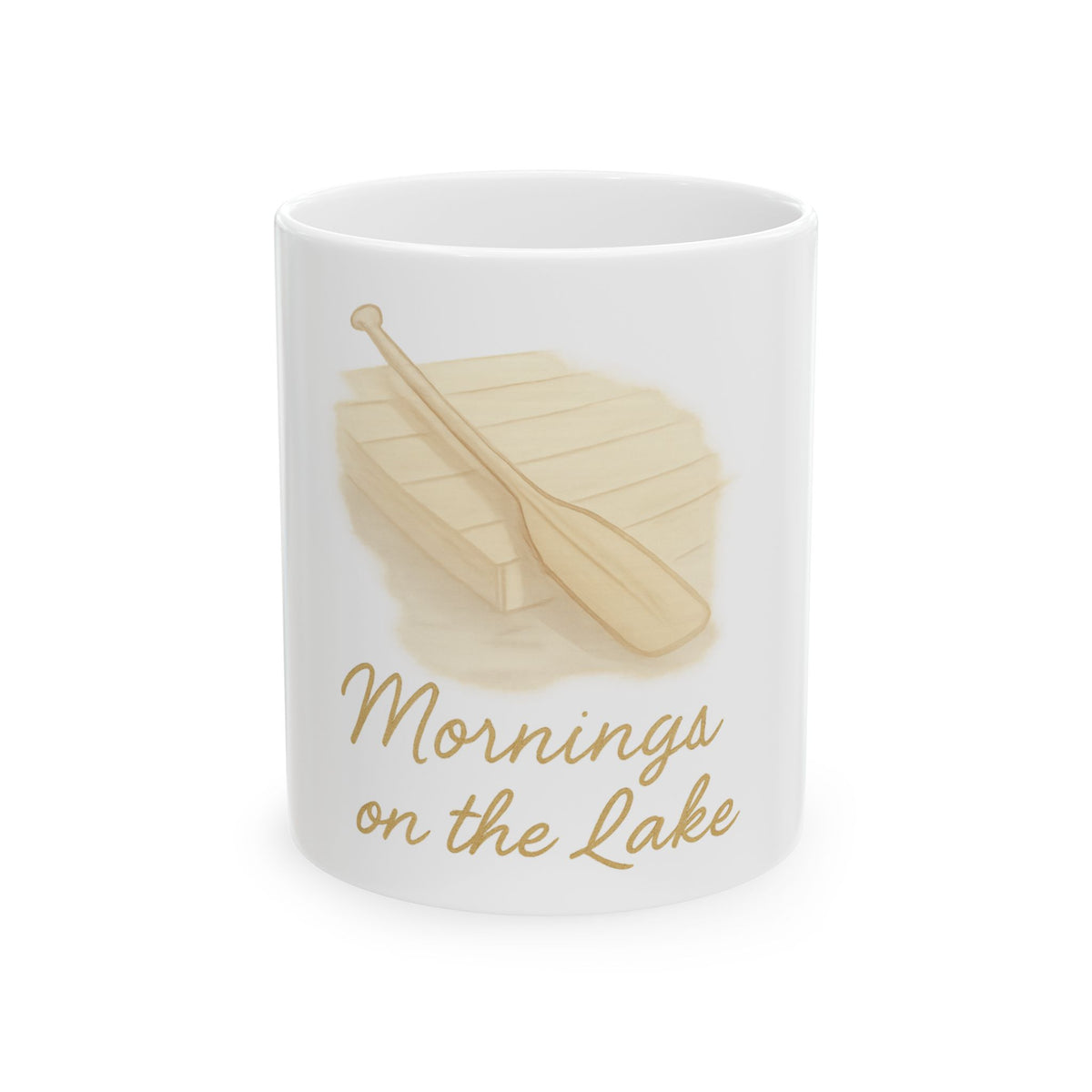 Mornings on the Lake Ceramic Mug