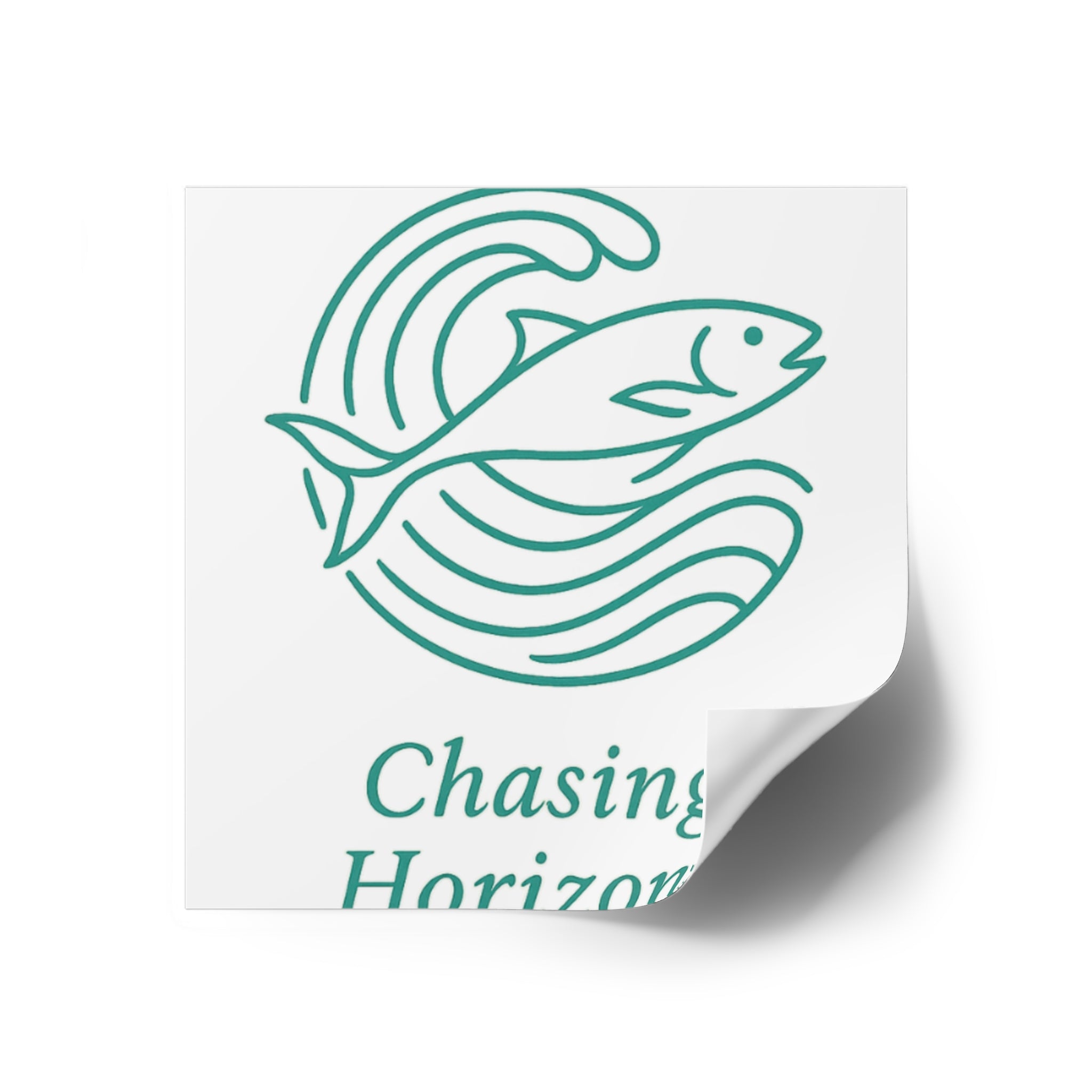 Chasing Horizons Fishing Stickers