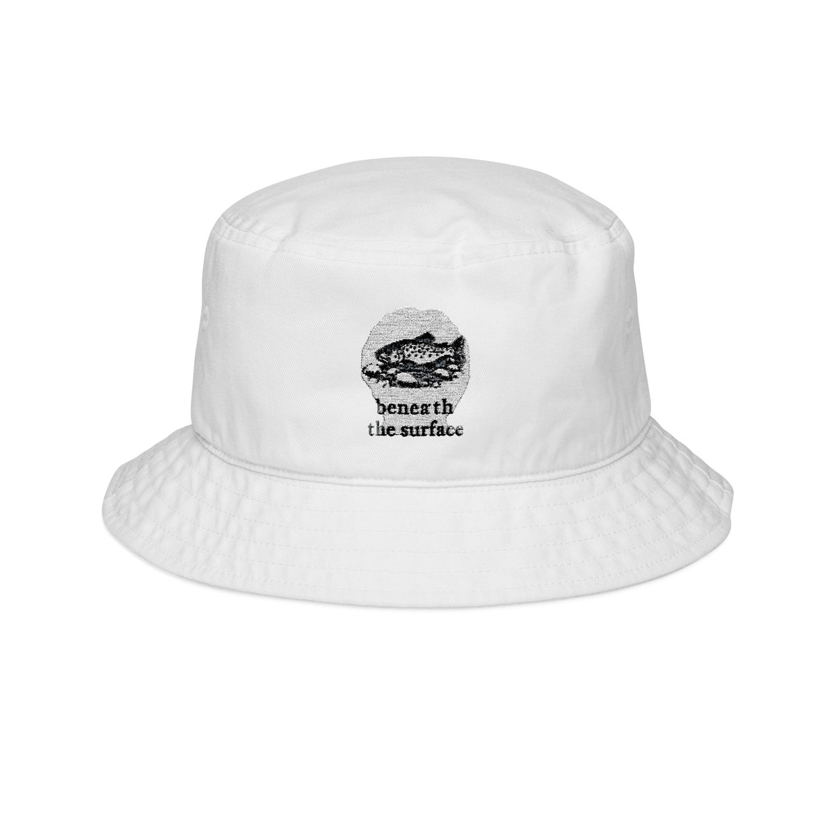 Trendy Embroidered Bucket Hat