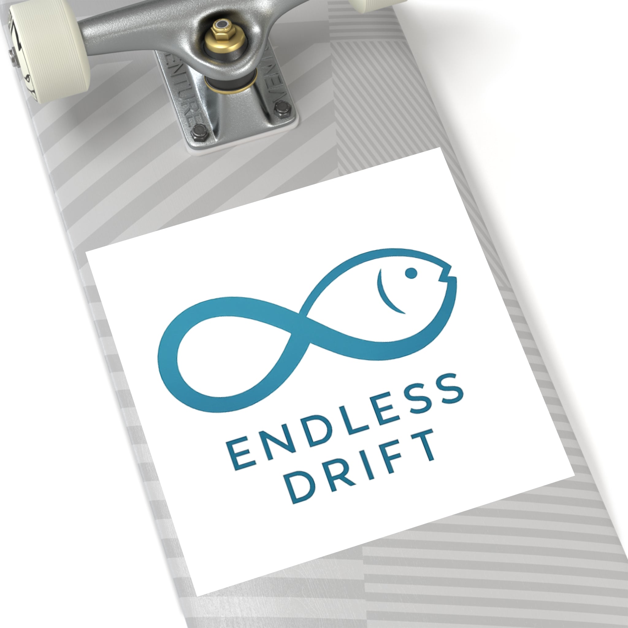 Endless Drift Square Stickers