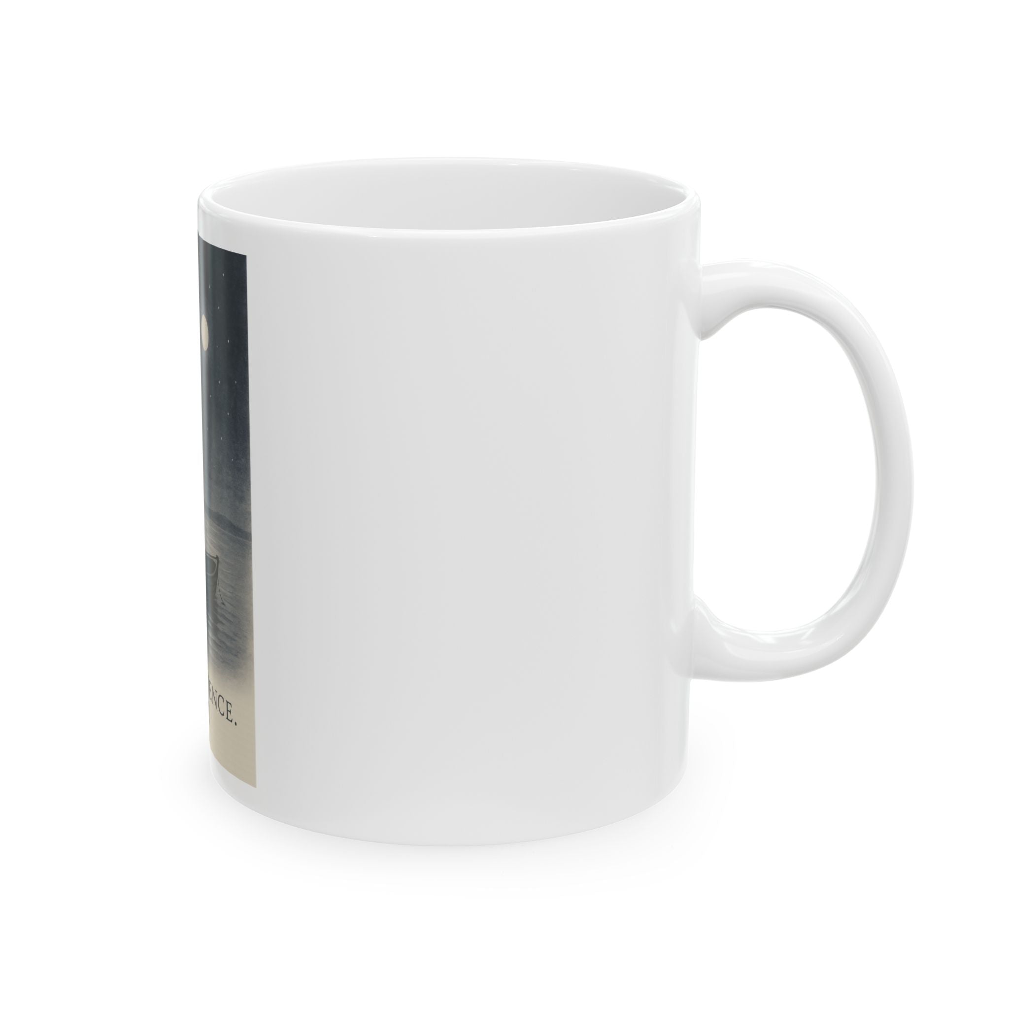 Peace Patience Cast Ceramic Mug
