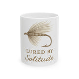 Lured by Solitude Fishing Mug