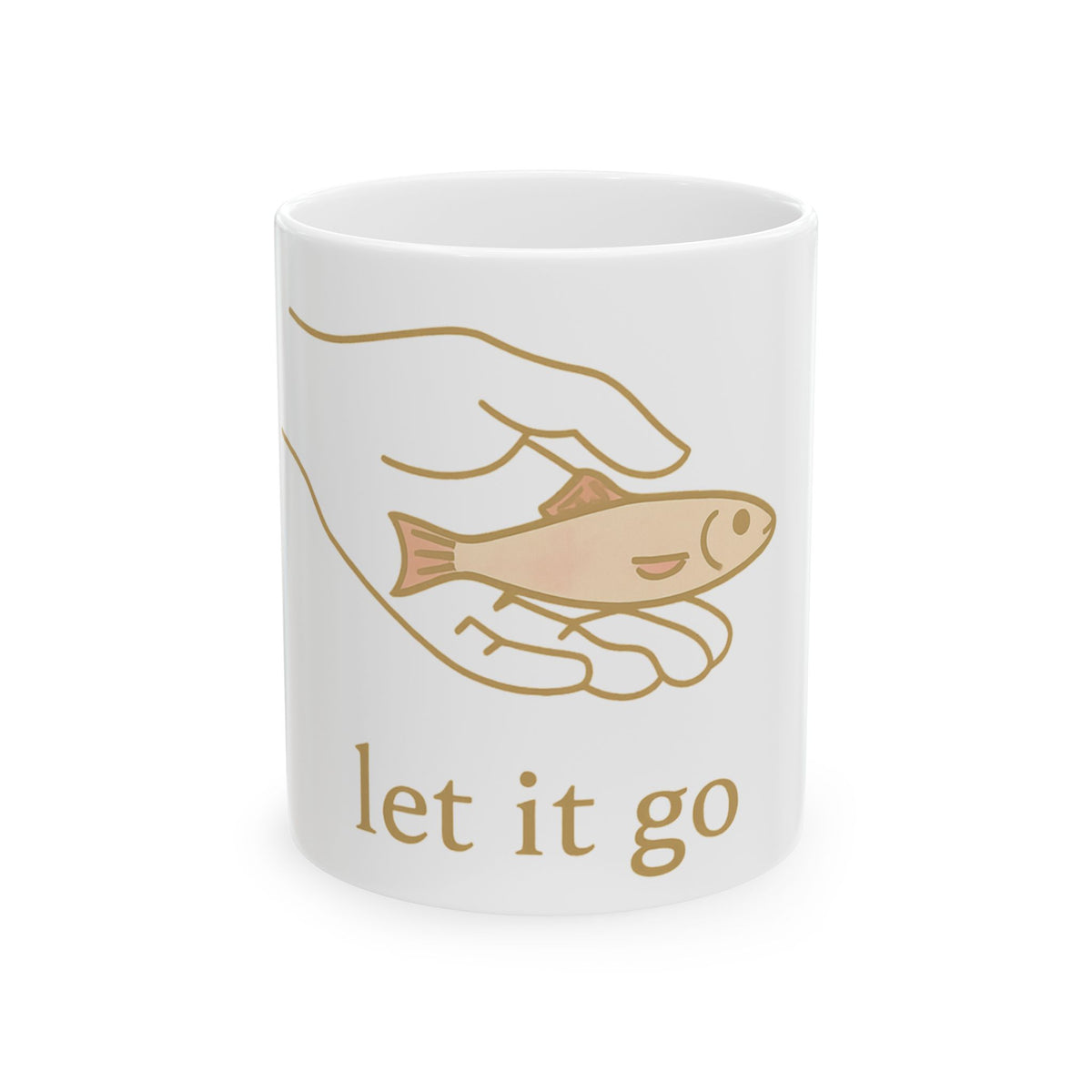 Let It Go Ceramic Mug
