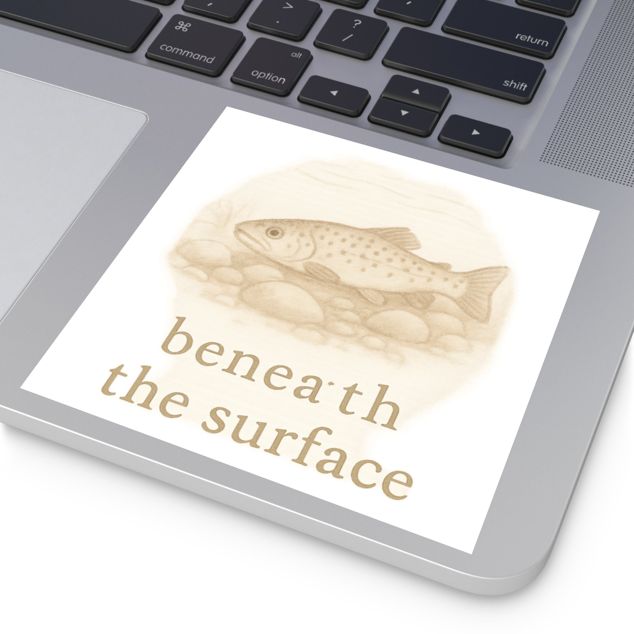 Beneath the Surface Fish Stickers