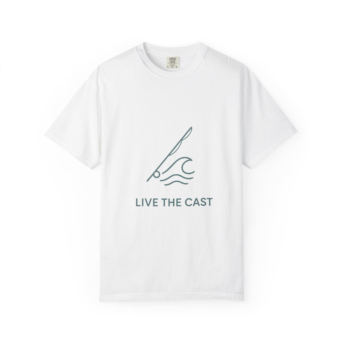Live The Cast Unisex Garment-Dyed Fishing T-Shirt